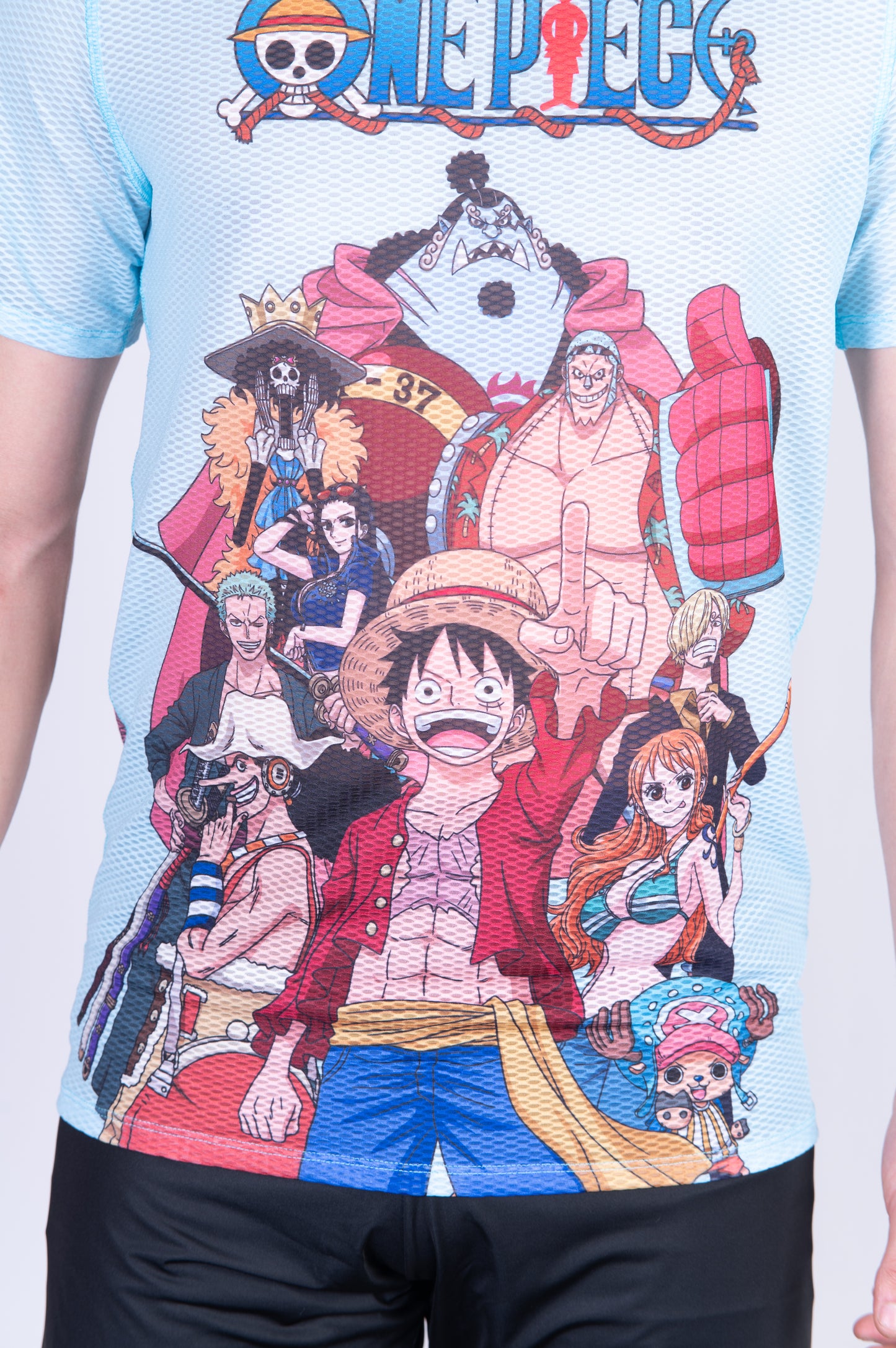 Magliette manica corta uomo - One piece fishman straw hat crew turquoise