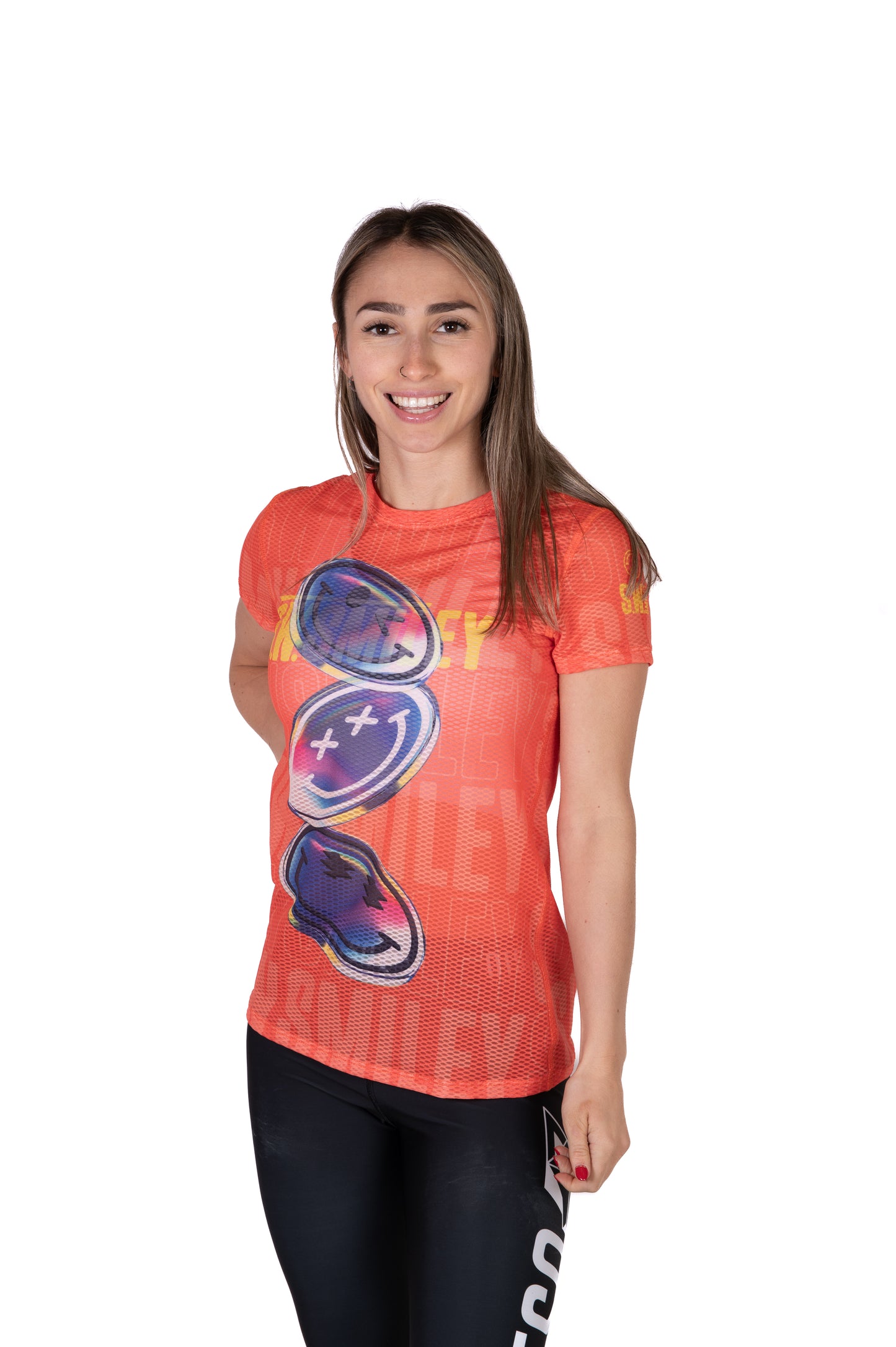 Samarreta màniga curta dona - S.W.Smiley Sensoral Shimmer (Outlet)