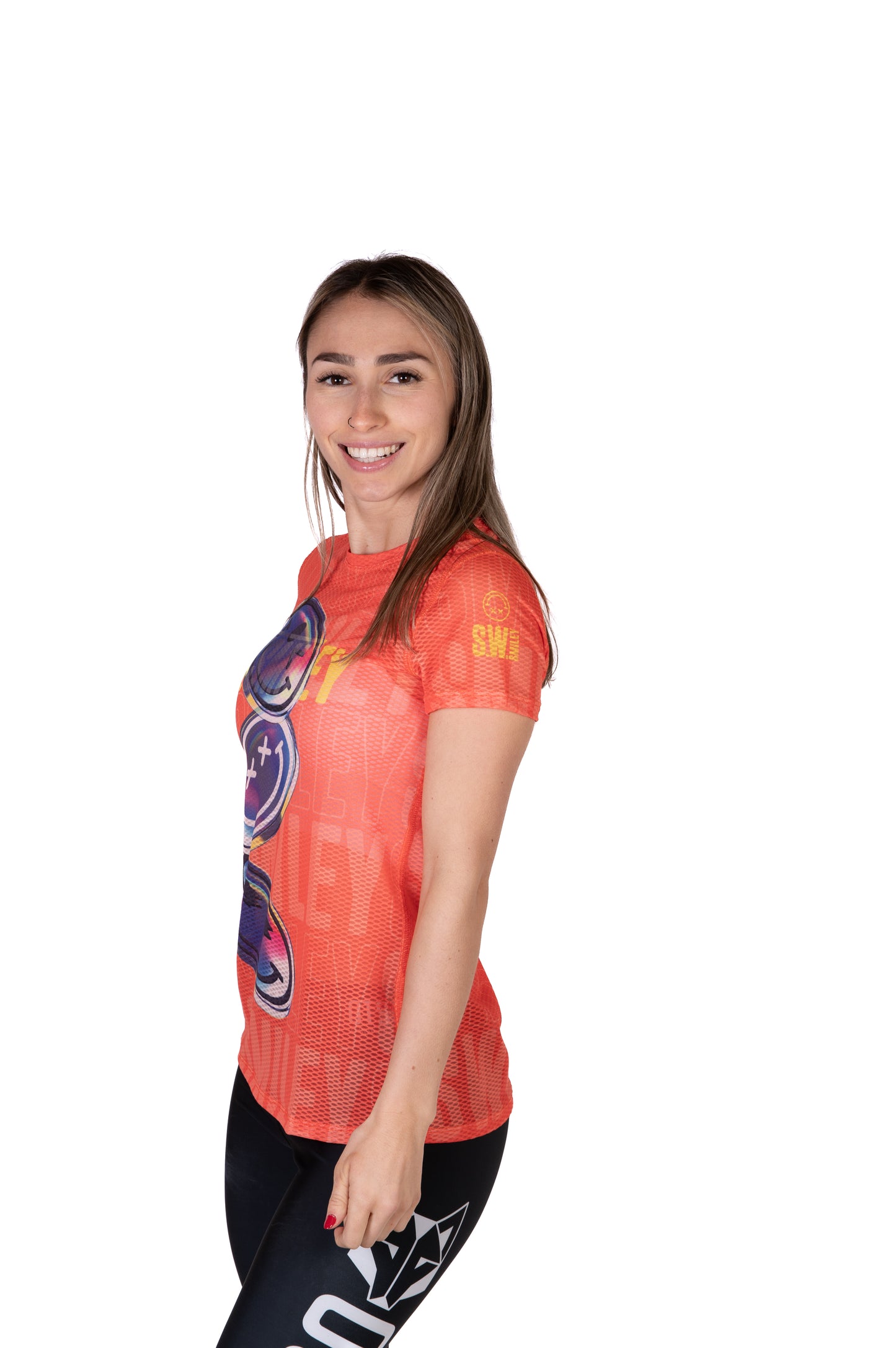 Samarreta màniga curta dona - S.W.Smiley Sensoral Shimmer (Outlet)