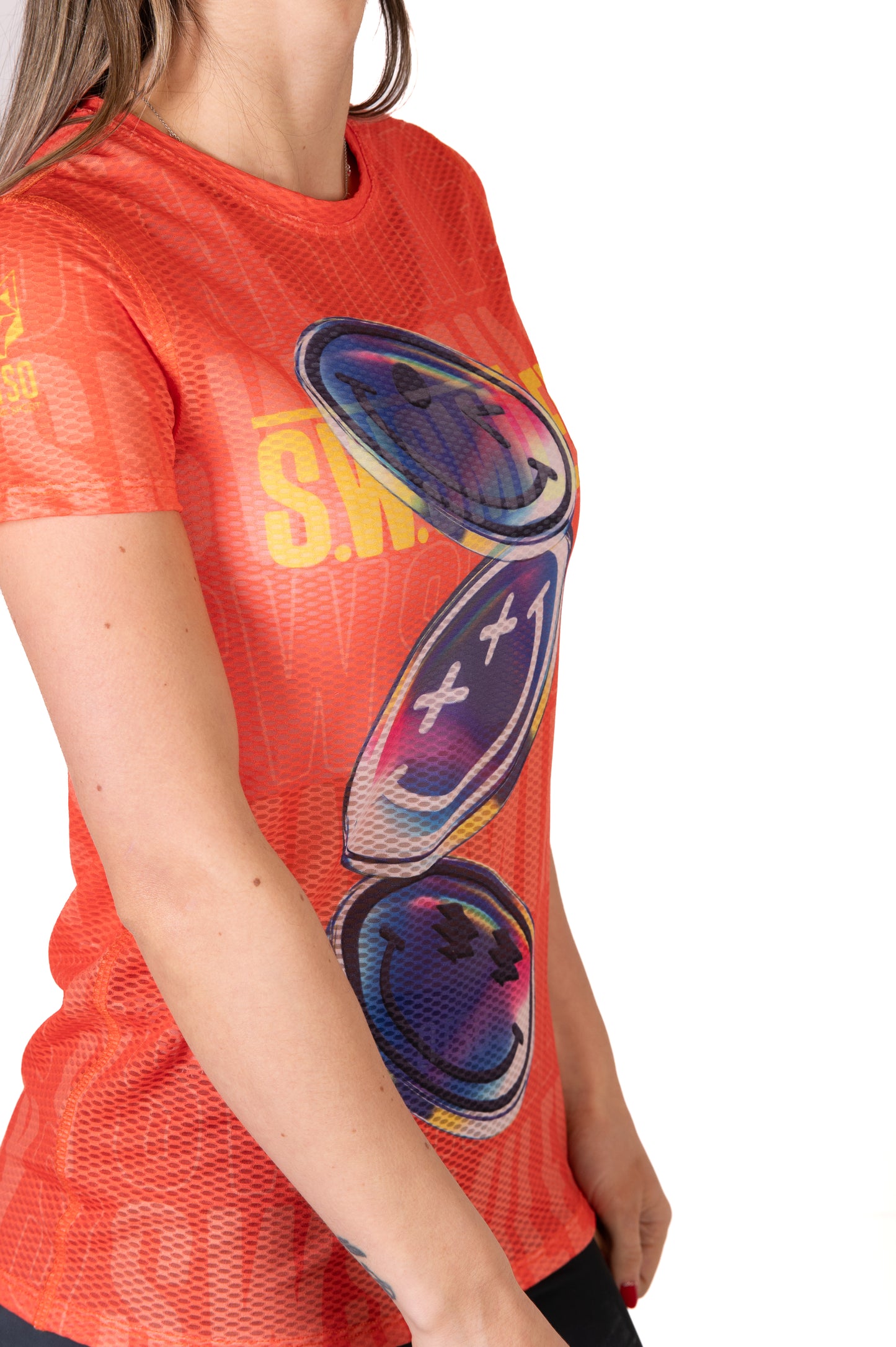 Samarreta màniga curta dona - S.W.Smiley Sensoral Shimmer (Outlet)