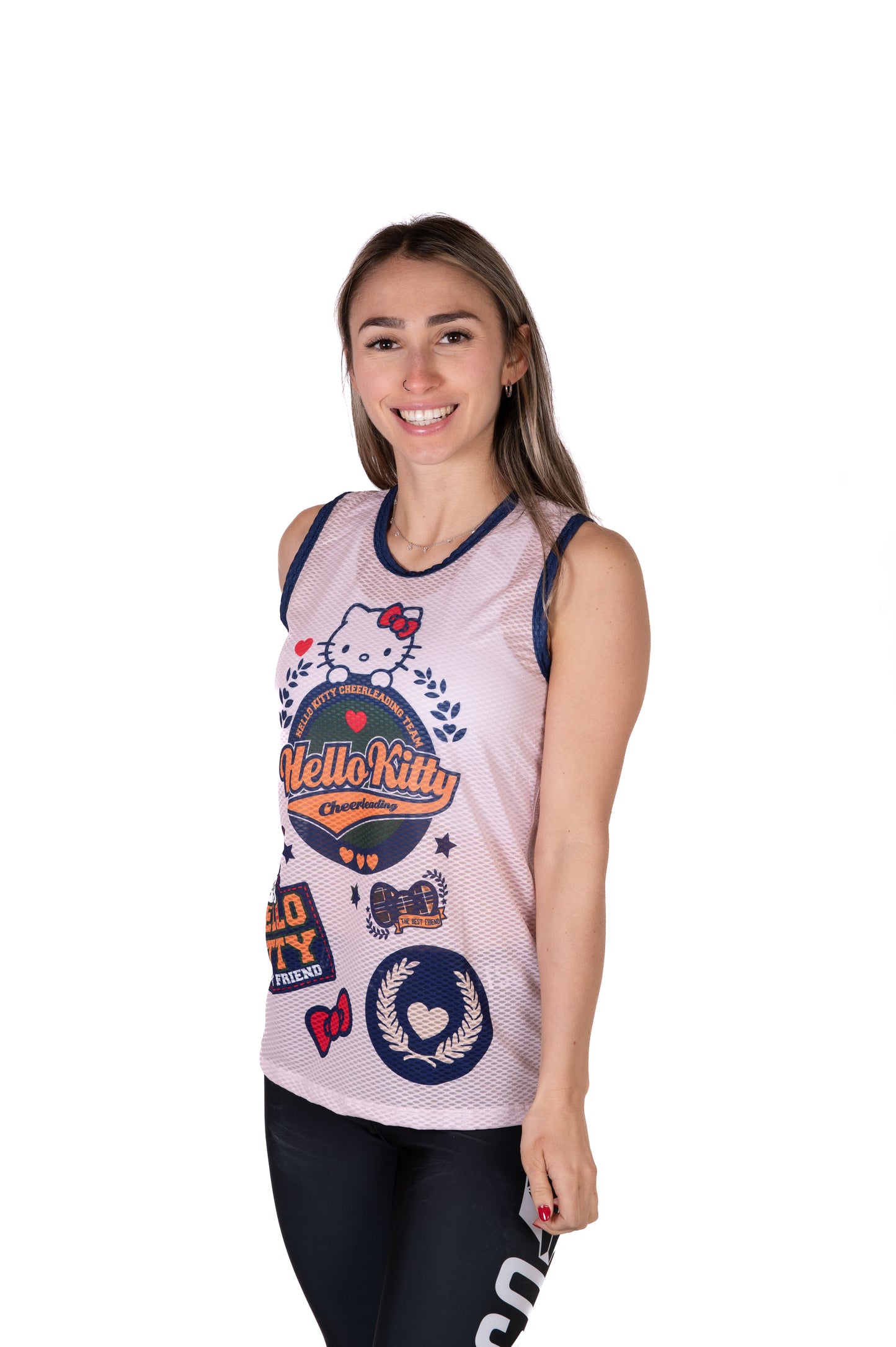 Camiseta sin mangas niña y mujer - Hello Kitty Cheerleading