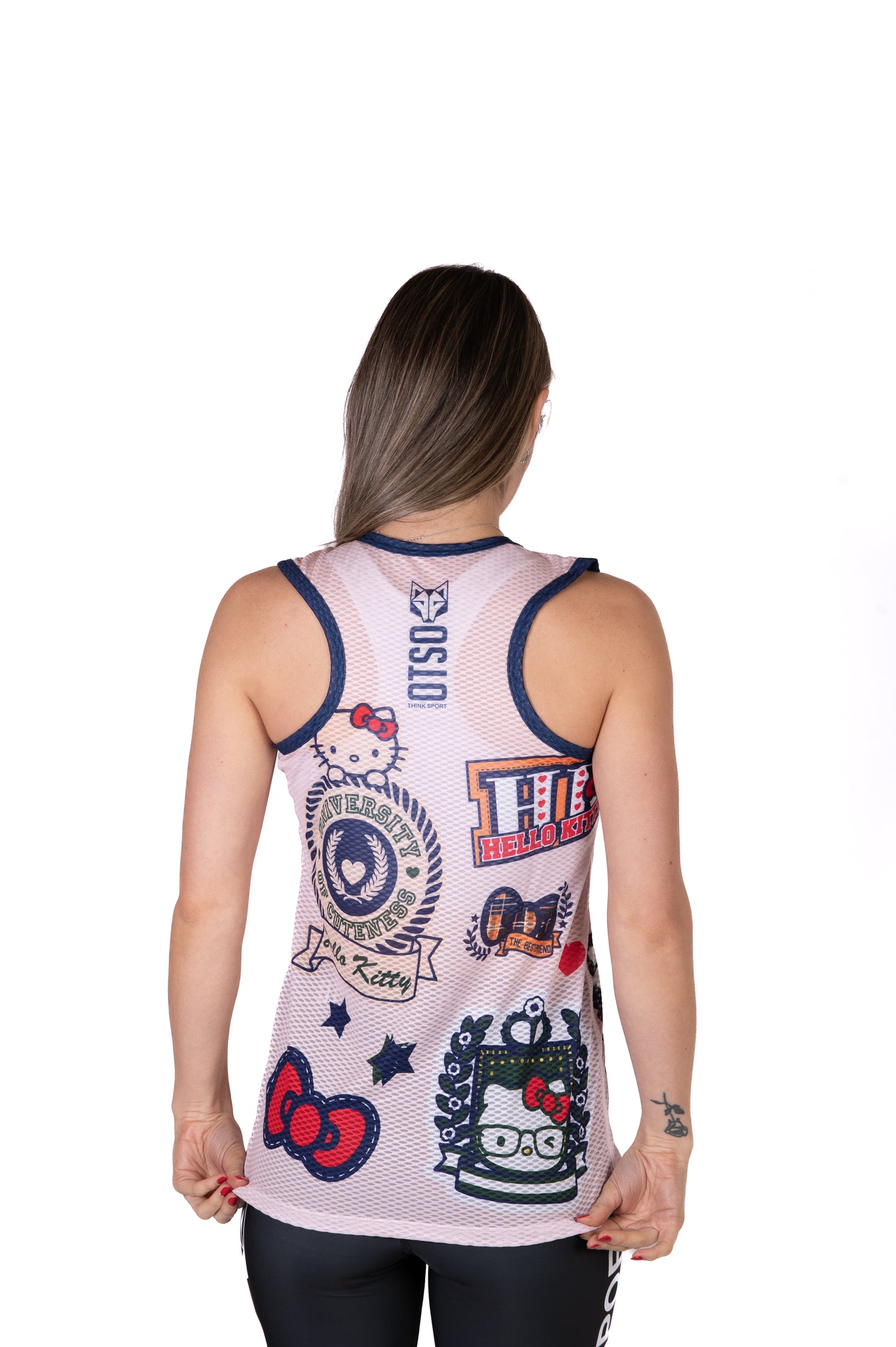 Camiseta sin mangas niña y mujer - Hello Kitty Cheerleading