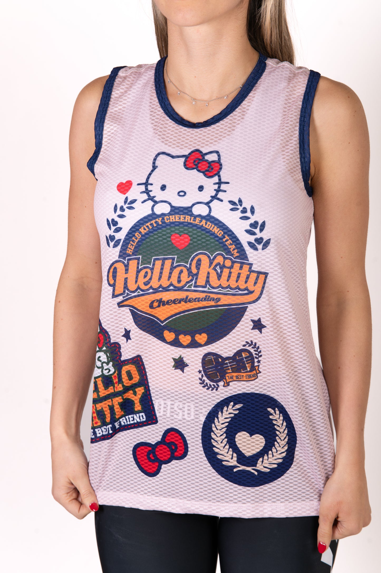Camiseta sin mangas niña y mujer - Hello Kitty Cheerleading