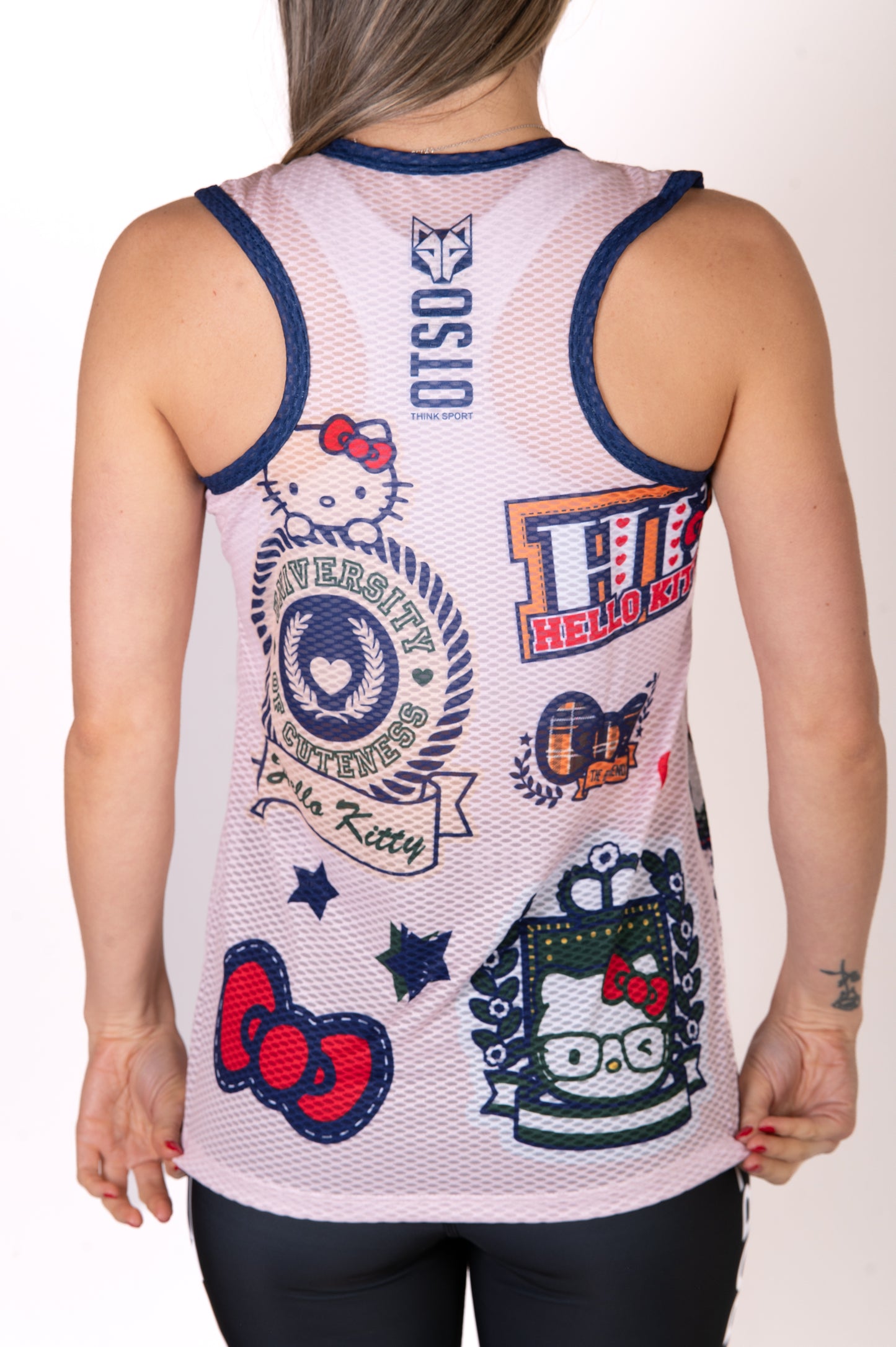 Camiseta sin mangas niña y mujer - Hello Kitty Cheerleading