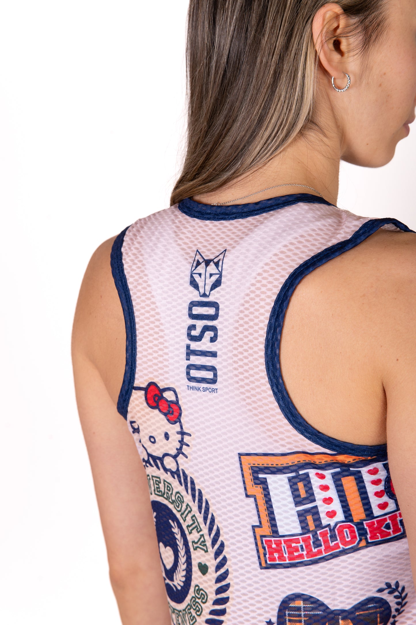 Camiseta sin mangas niña y mujer - Hello Kitty Cheerleading