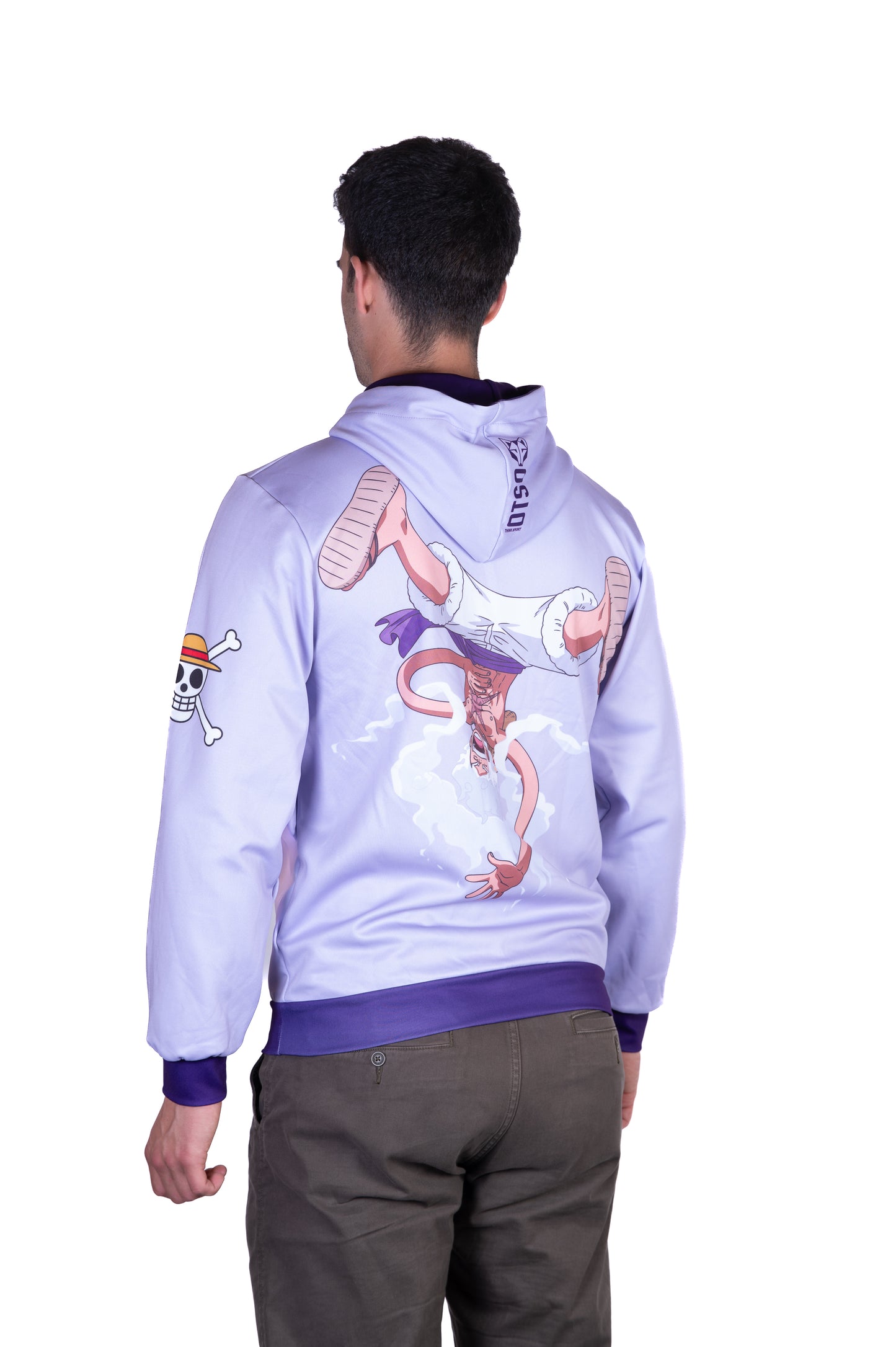 Sudadera - One piece egghead luffy gear5 purple