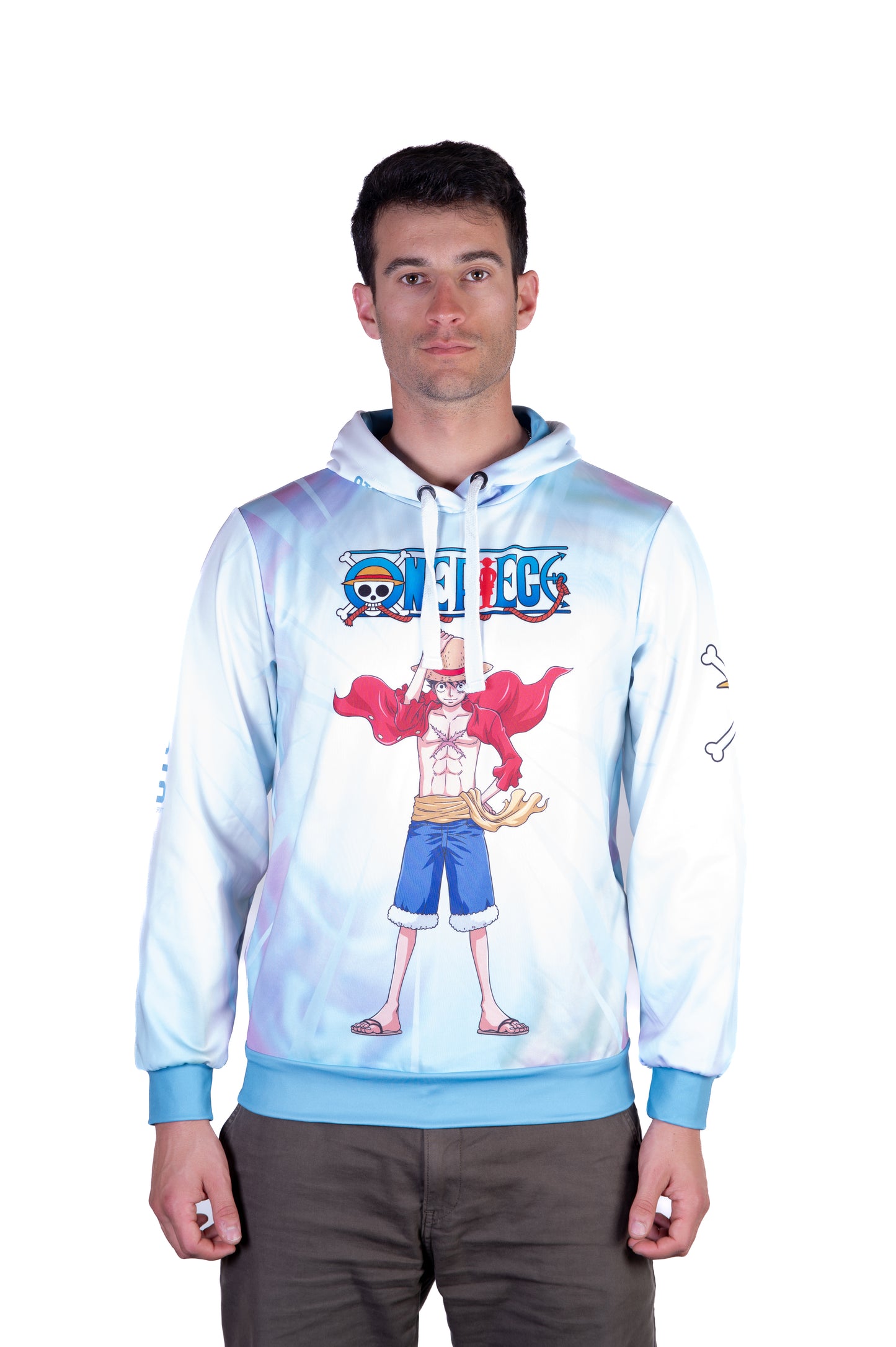 Camisola - One piece fishman luffy and the crew green