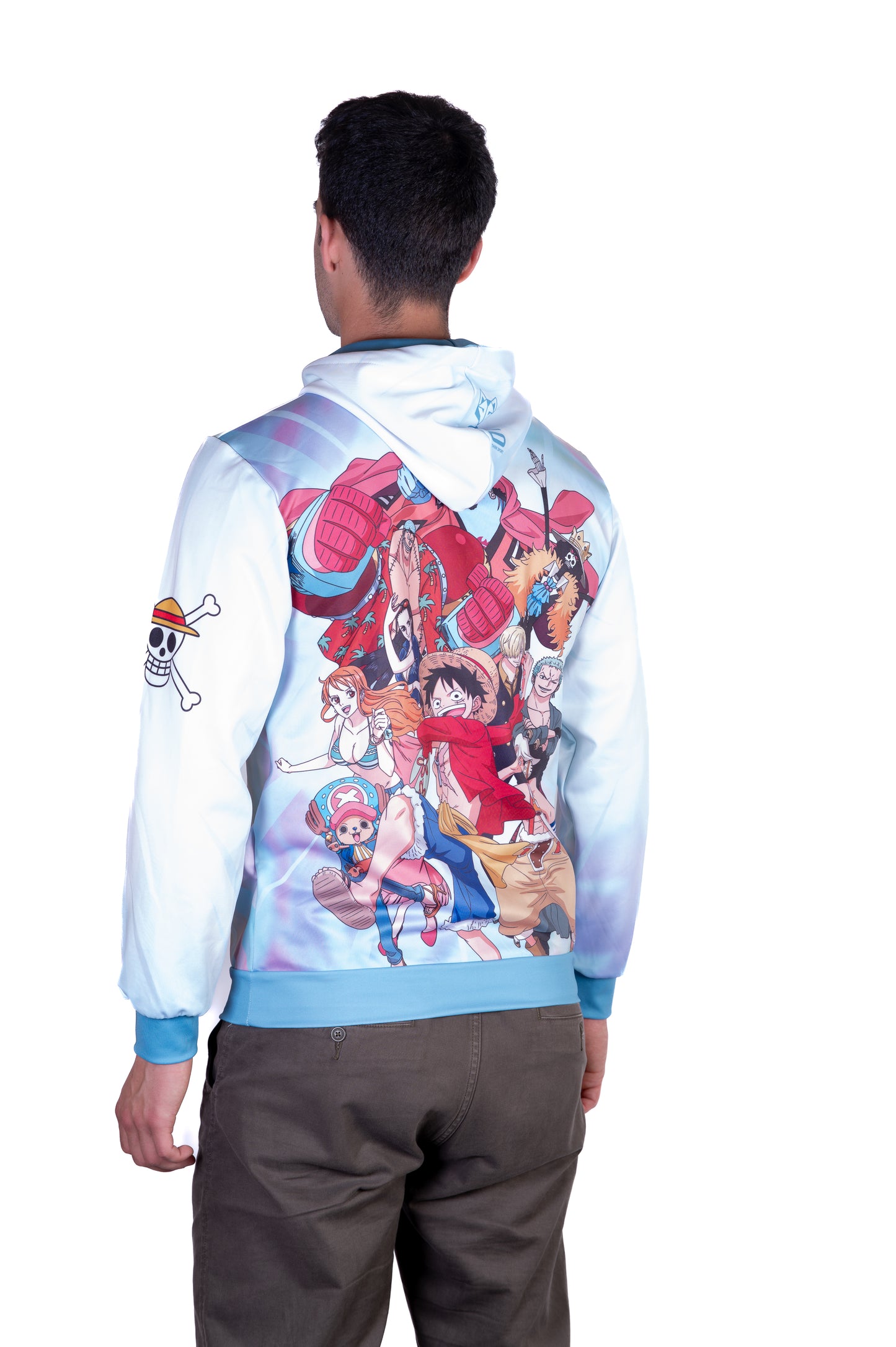 Camisola - One piece fishman luffy and the crew green