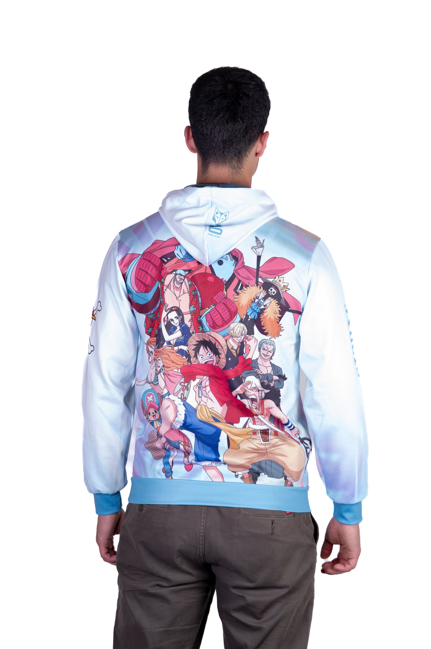 Camisola - One piece fishman luffy and the crew green