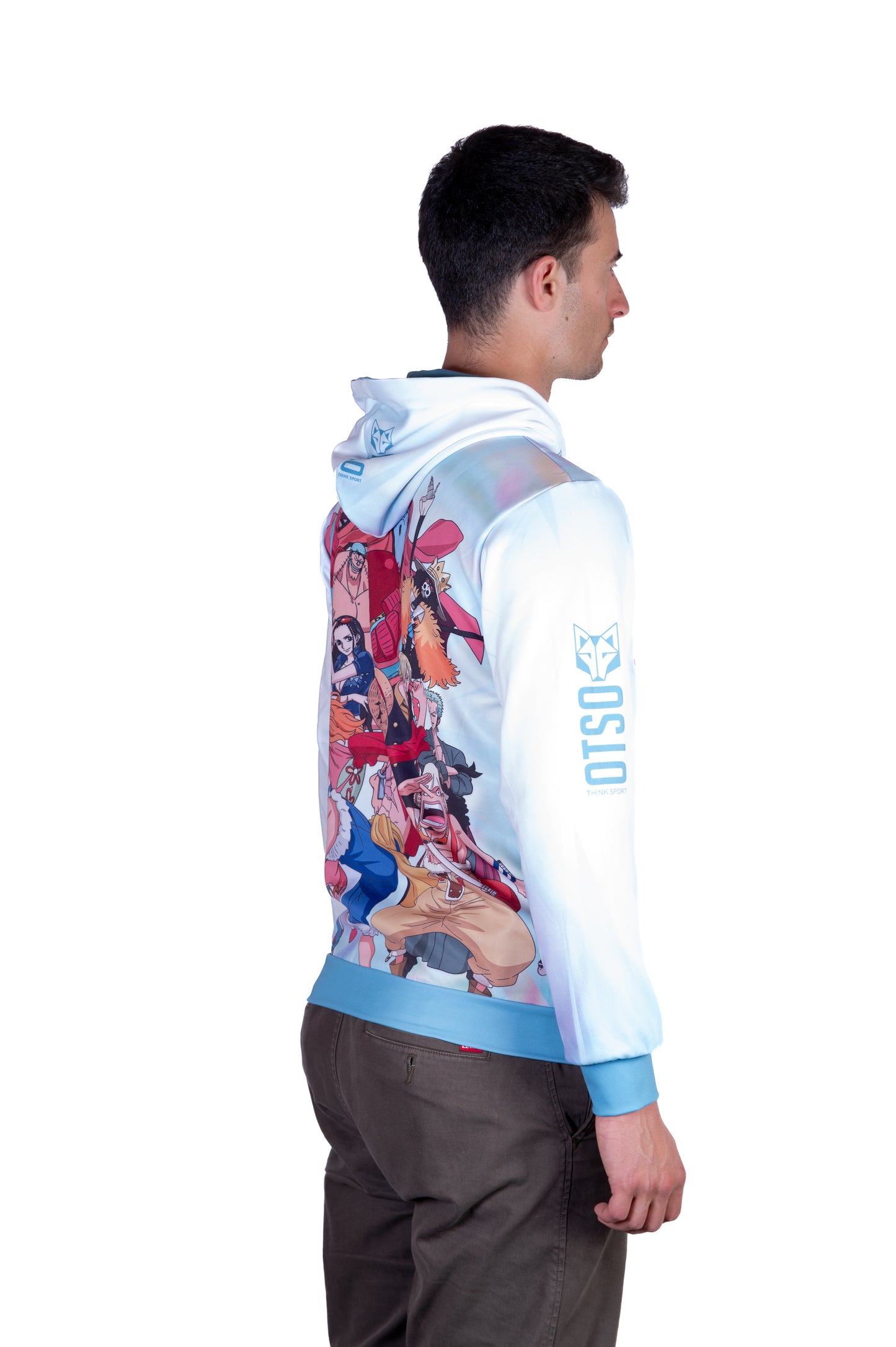 Camisola - One piece fishman luffy and the crew green