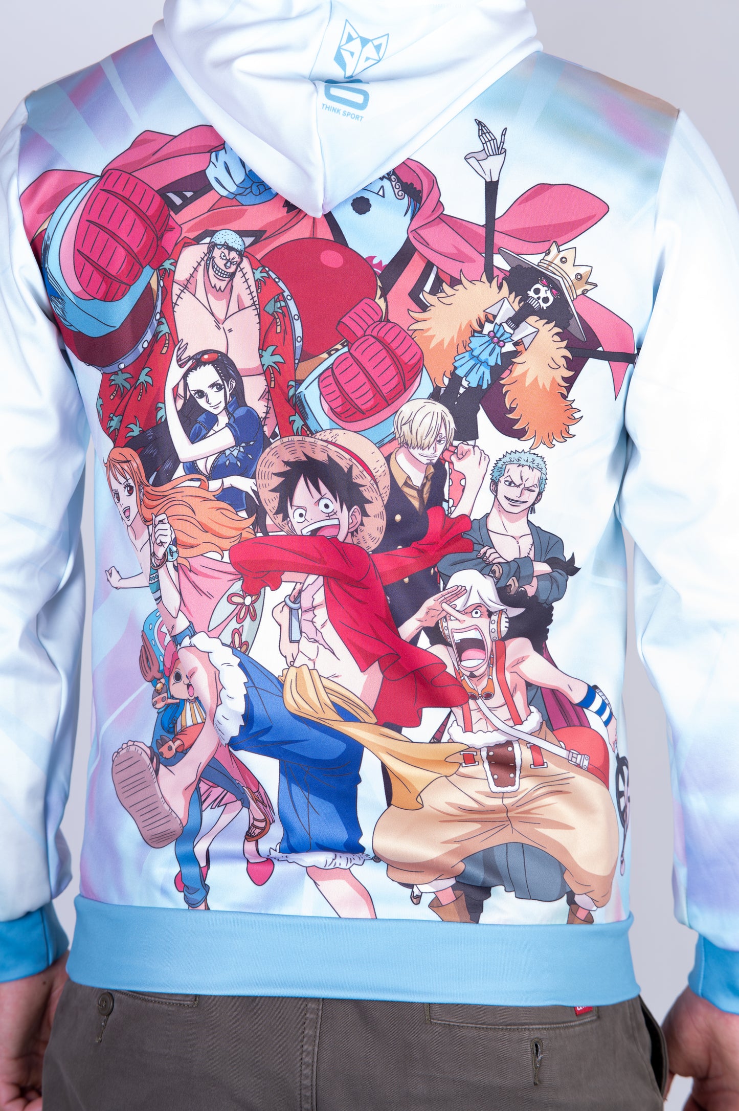 Camisola - One piece fishman luffy and the crew green