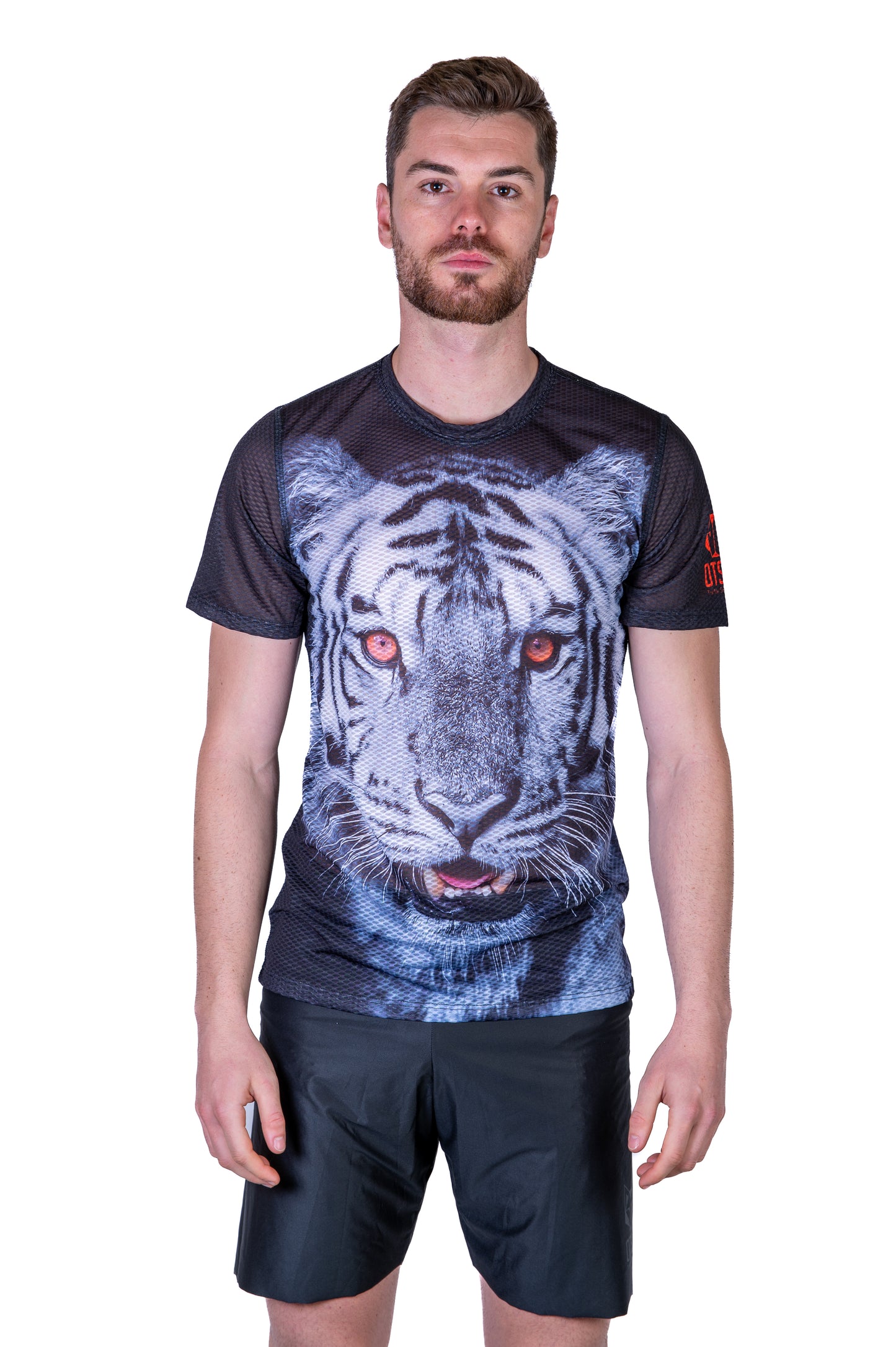 Camiseta de manga curta homem - Tiger