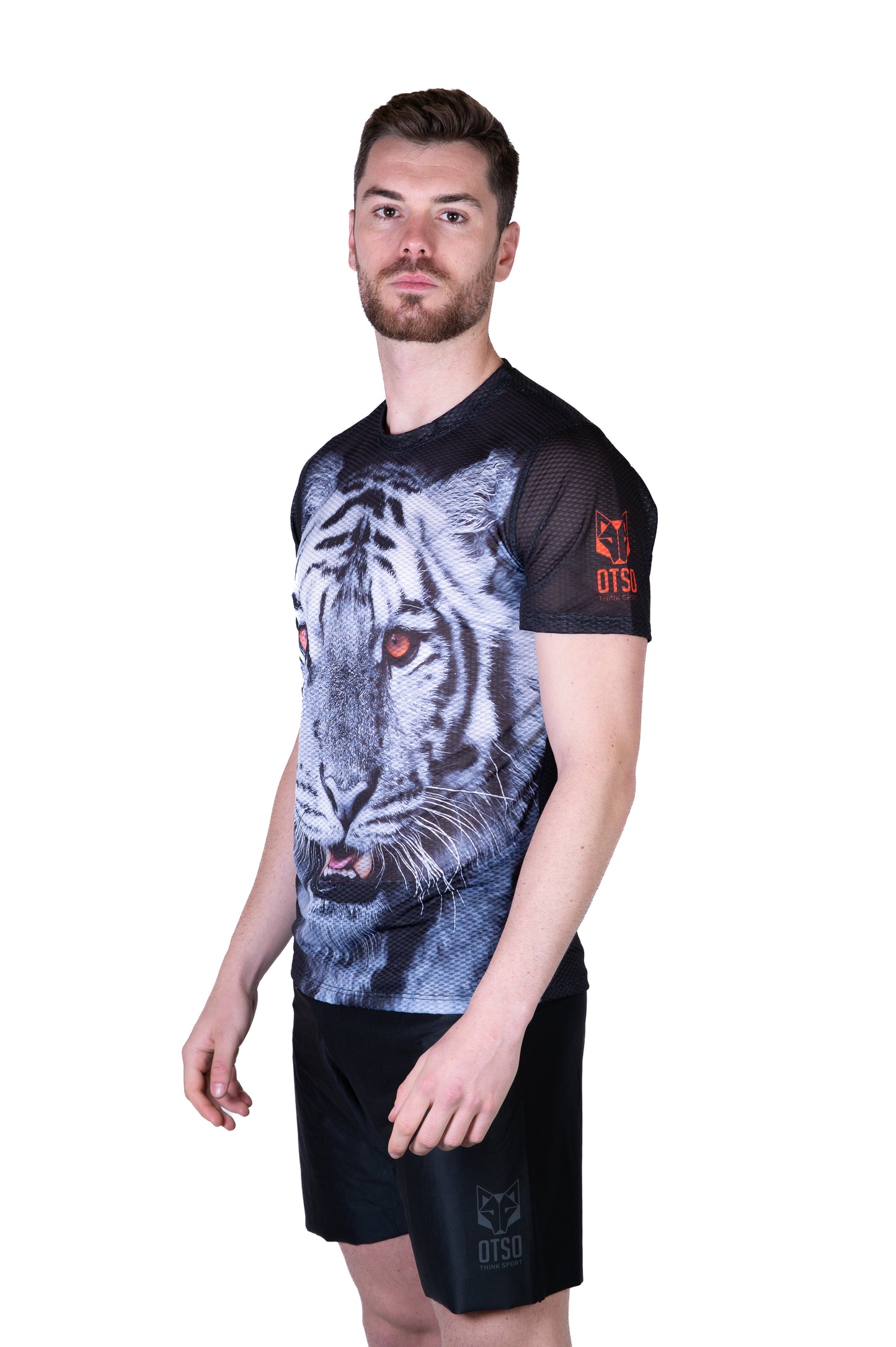 Camiseta de manga curta homem - Tiger