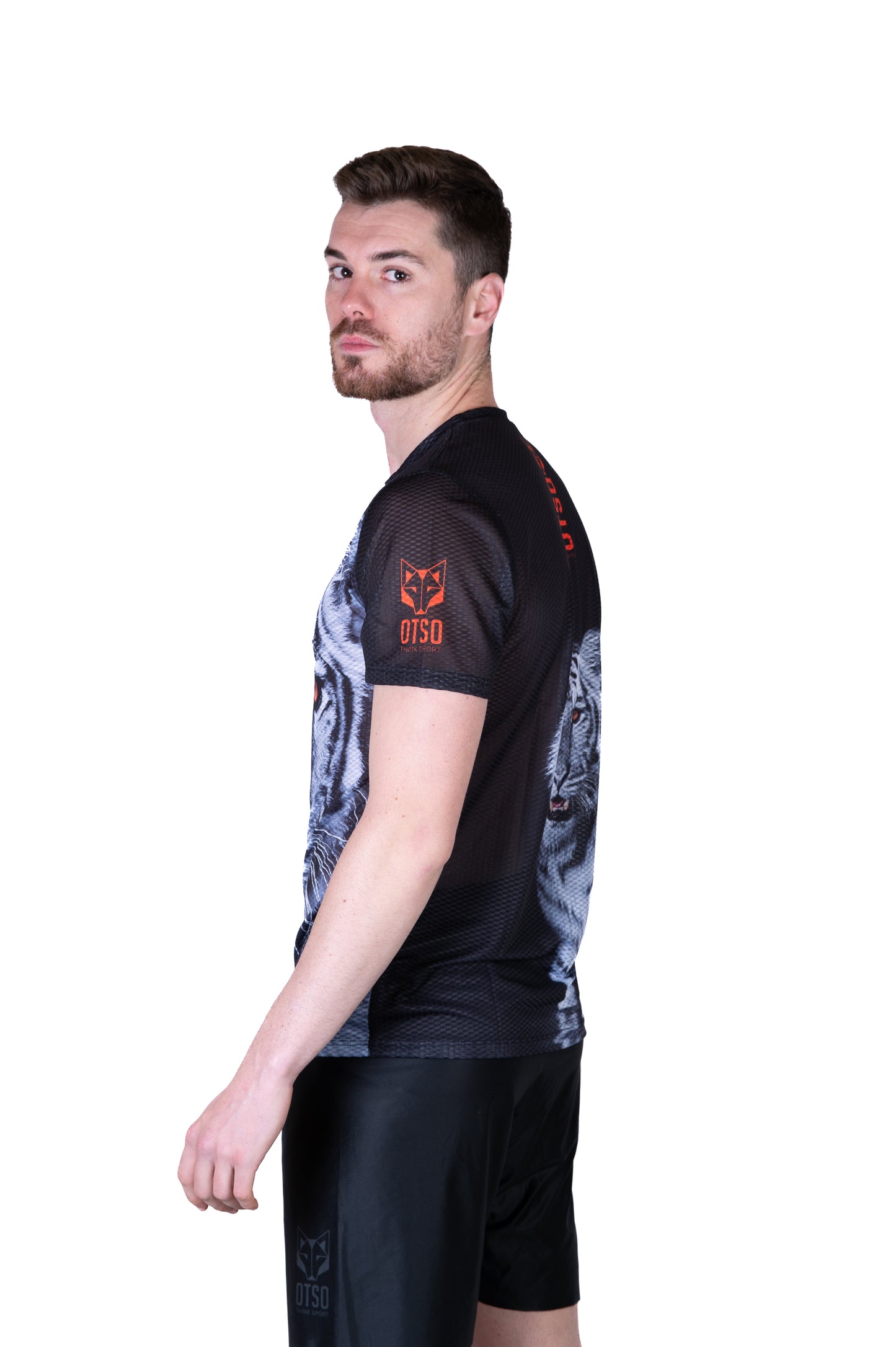 Camiseta de manga curta homem - Tiger