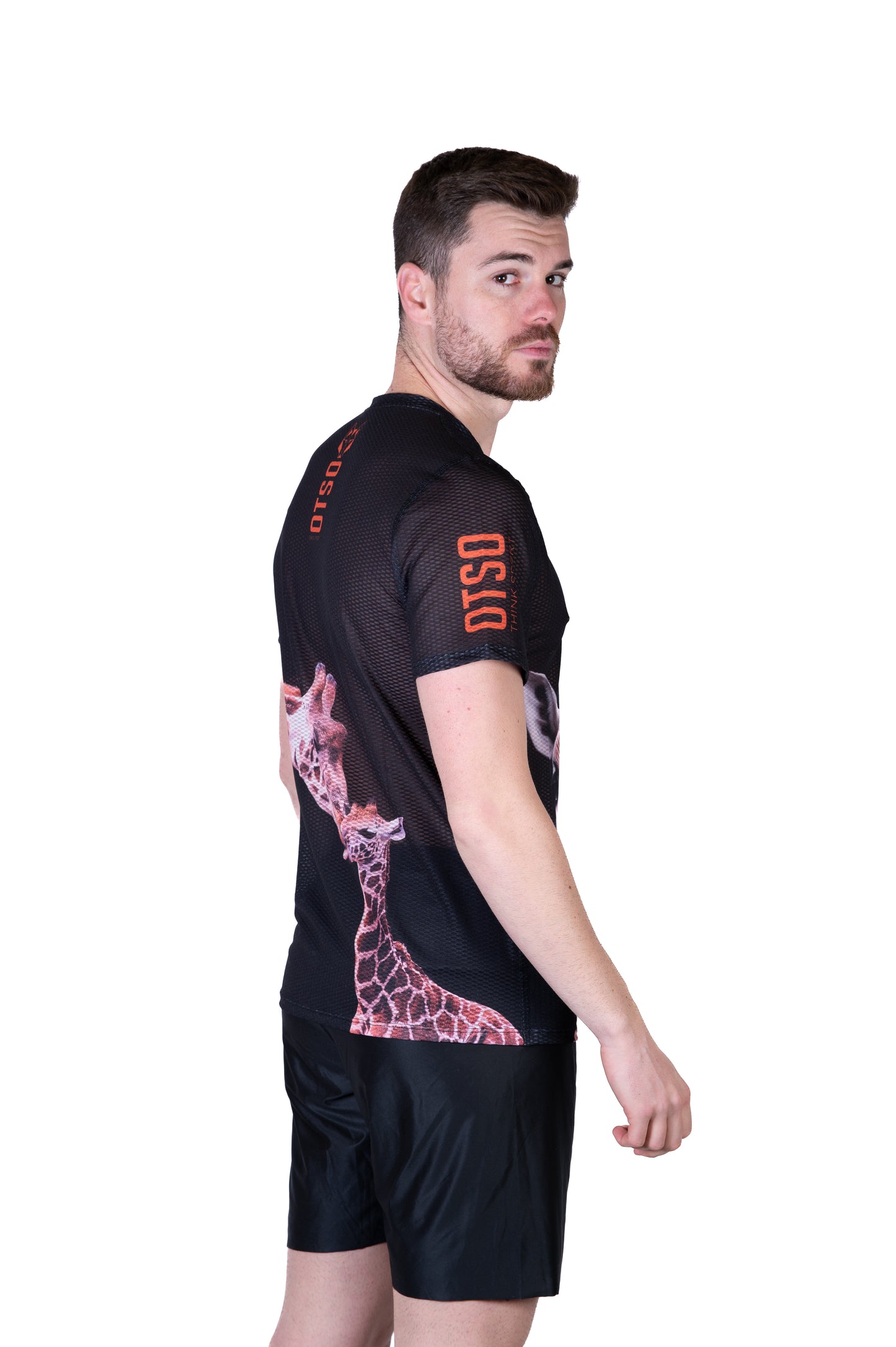 Short sleeve t-shirt men - Giraffe