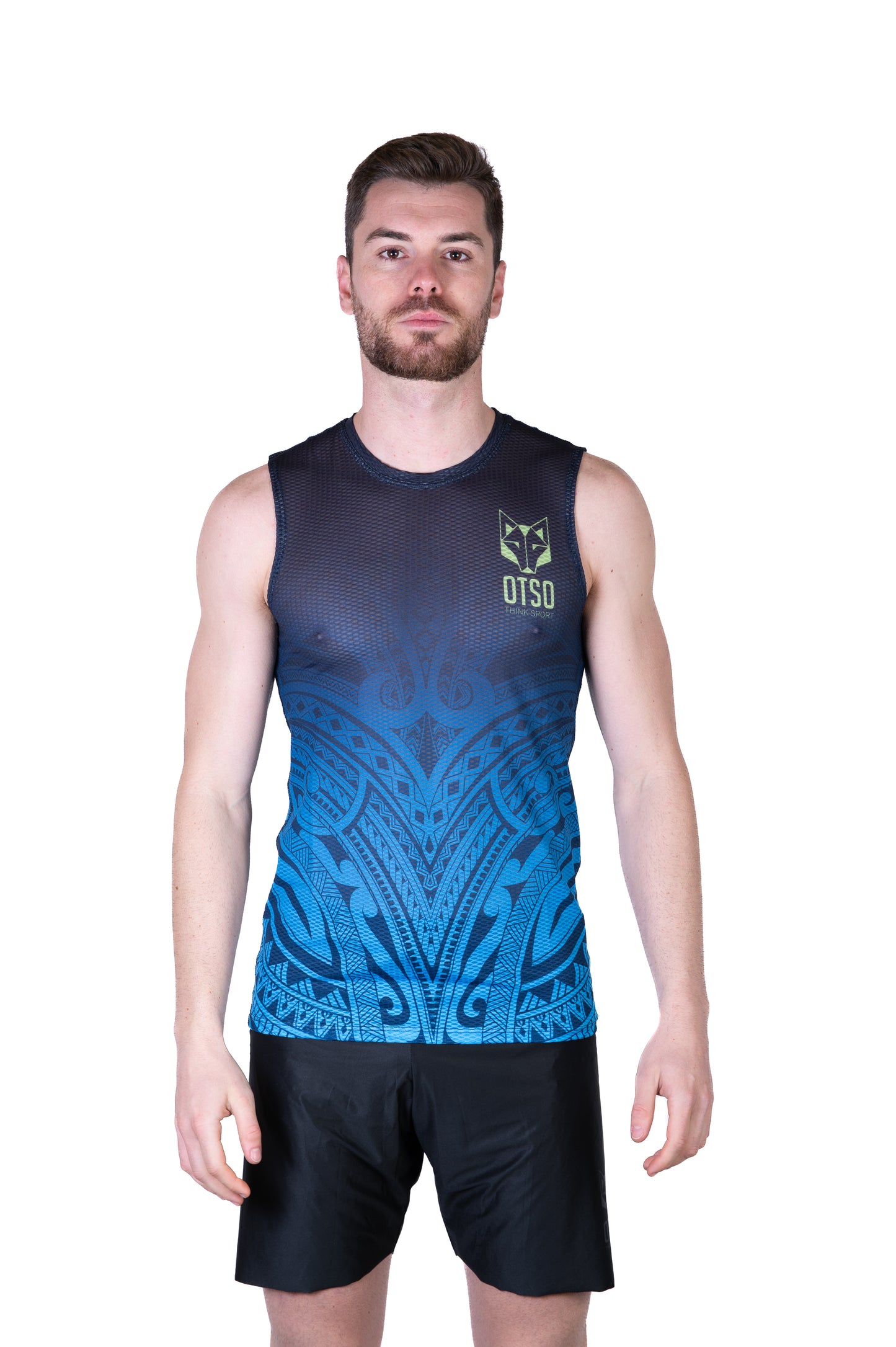 T-shirt sans manches homme - Maori