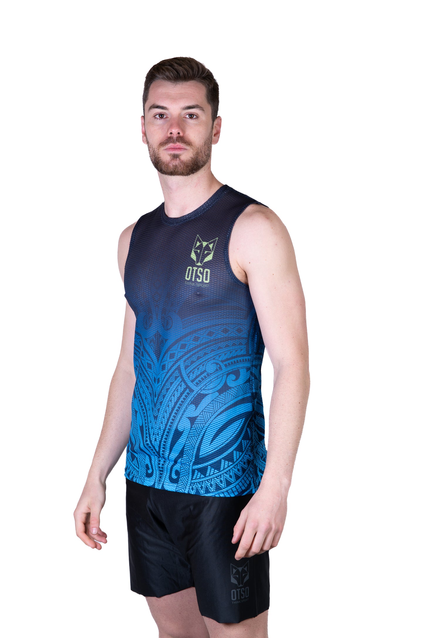 T-shirt sans manches homme - Maori