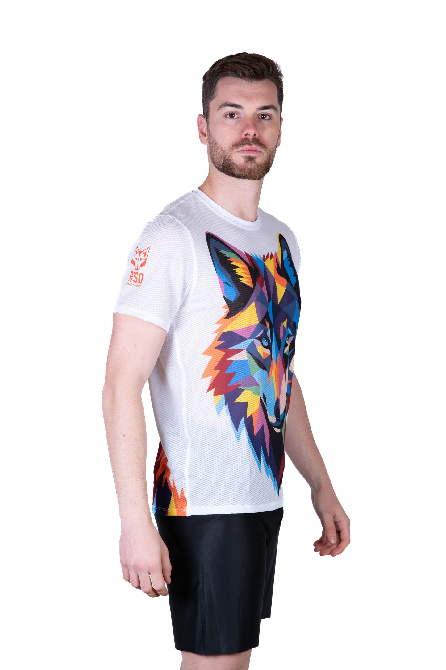 T-shirt manches courtes homme - Be A Wolf