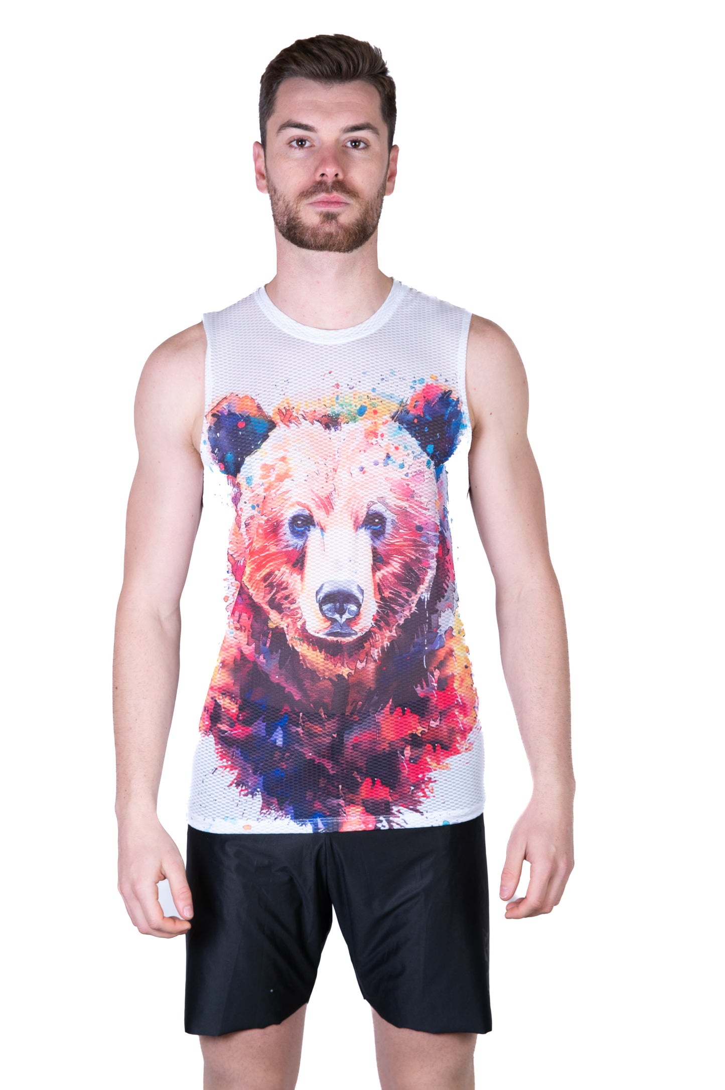 Camiseta sin mangas hombre - Be Wild Bear