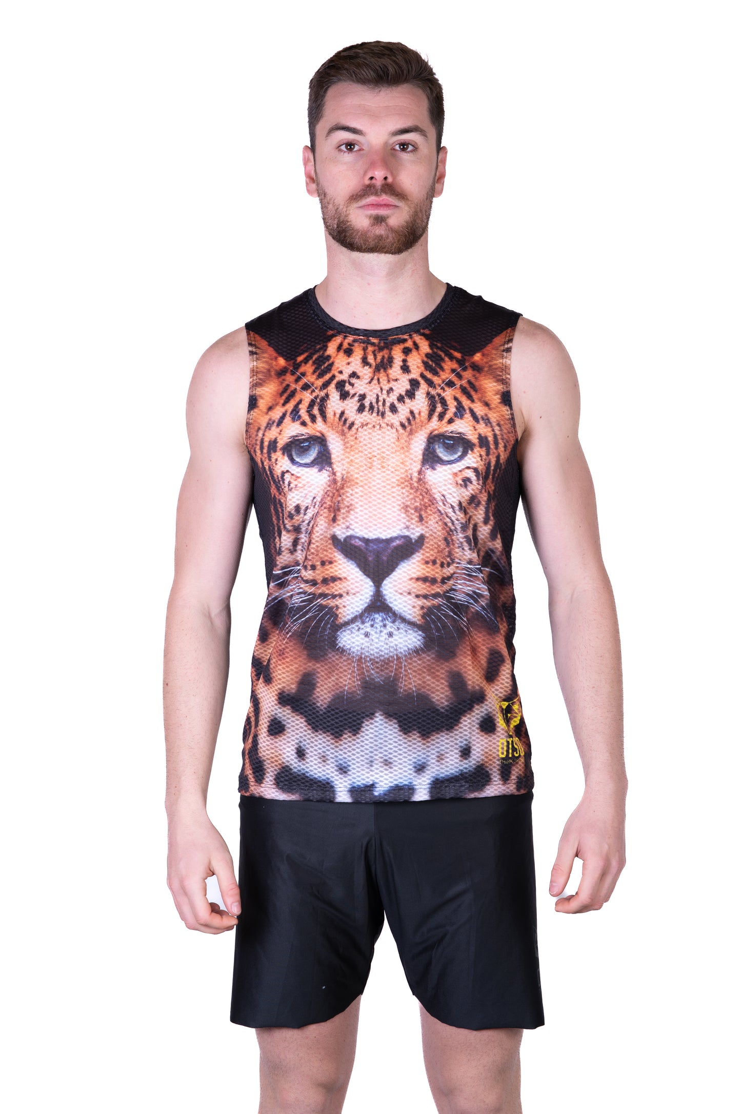 Samarreta sense mànigues home - Leopard