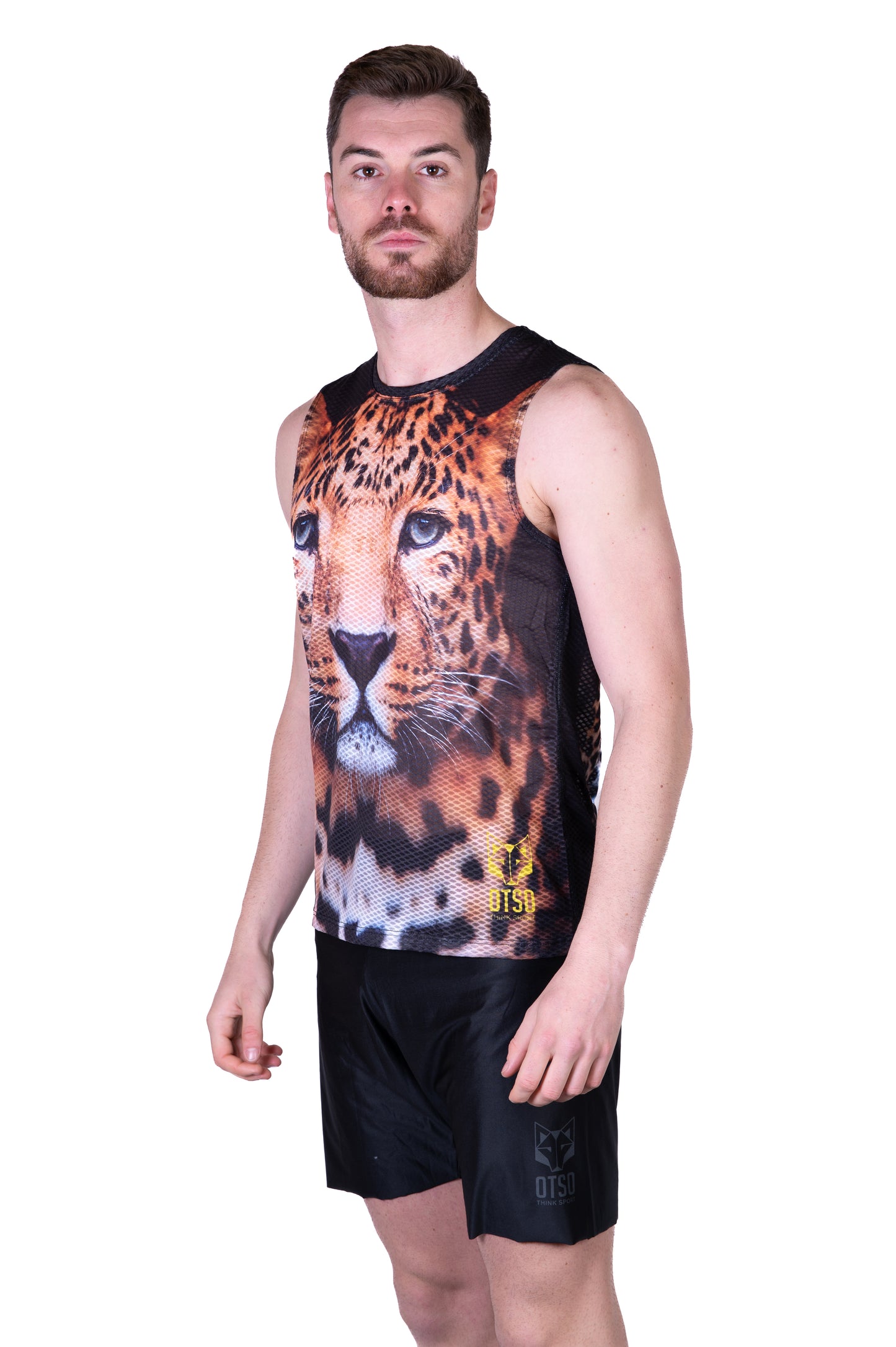 Samarreta sense mànigues home - Leopard