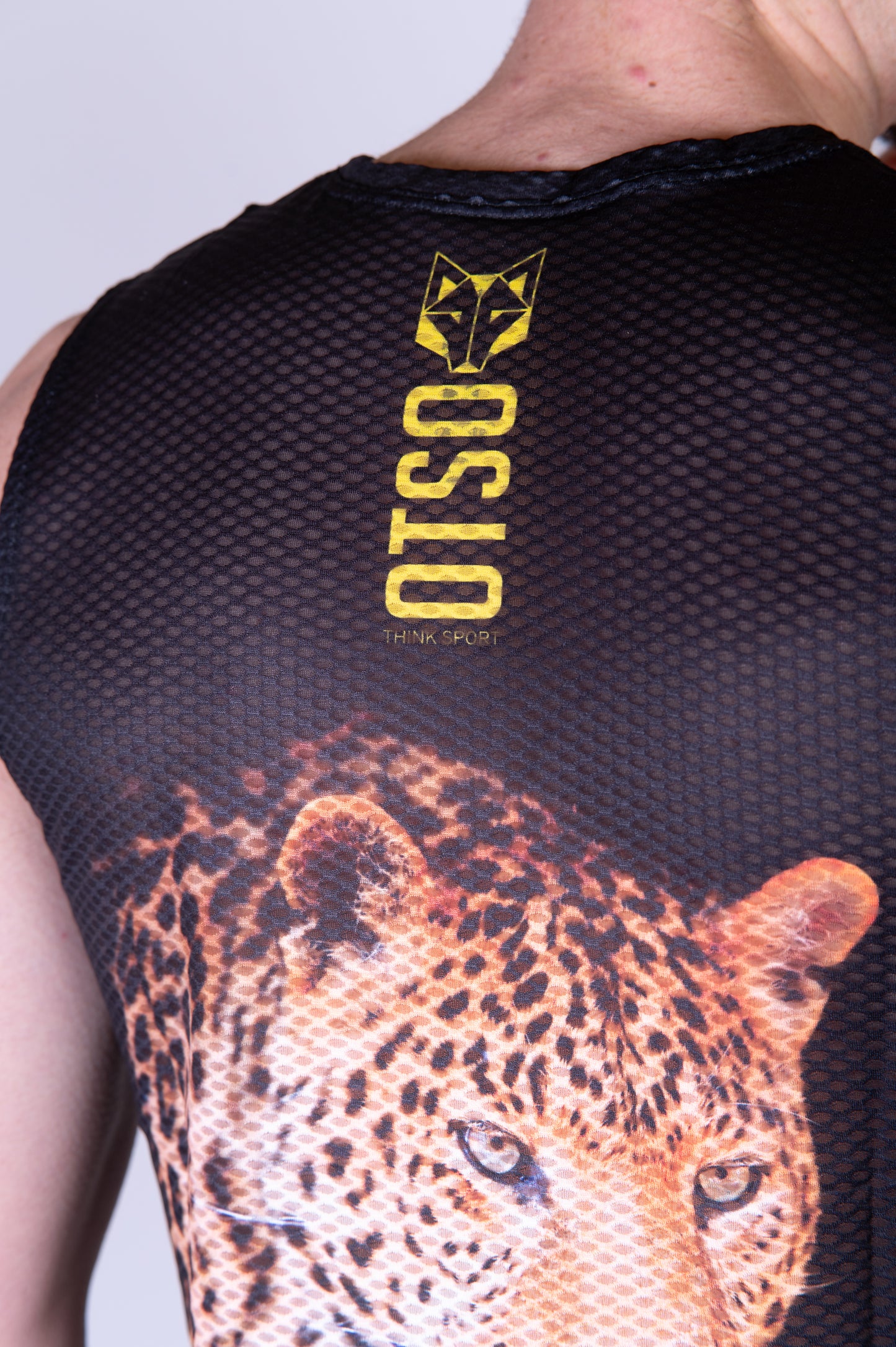 Samarreta sense mànigues home - Leopard
