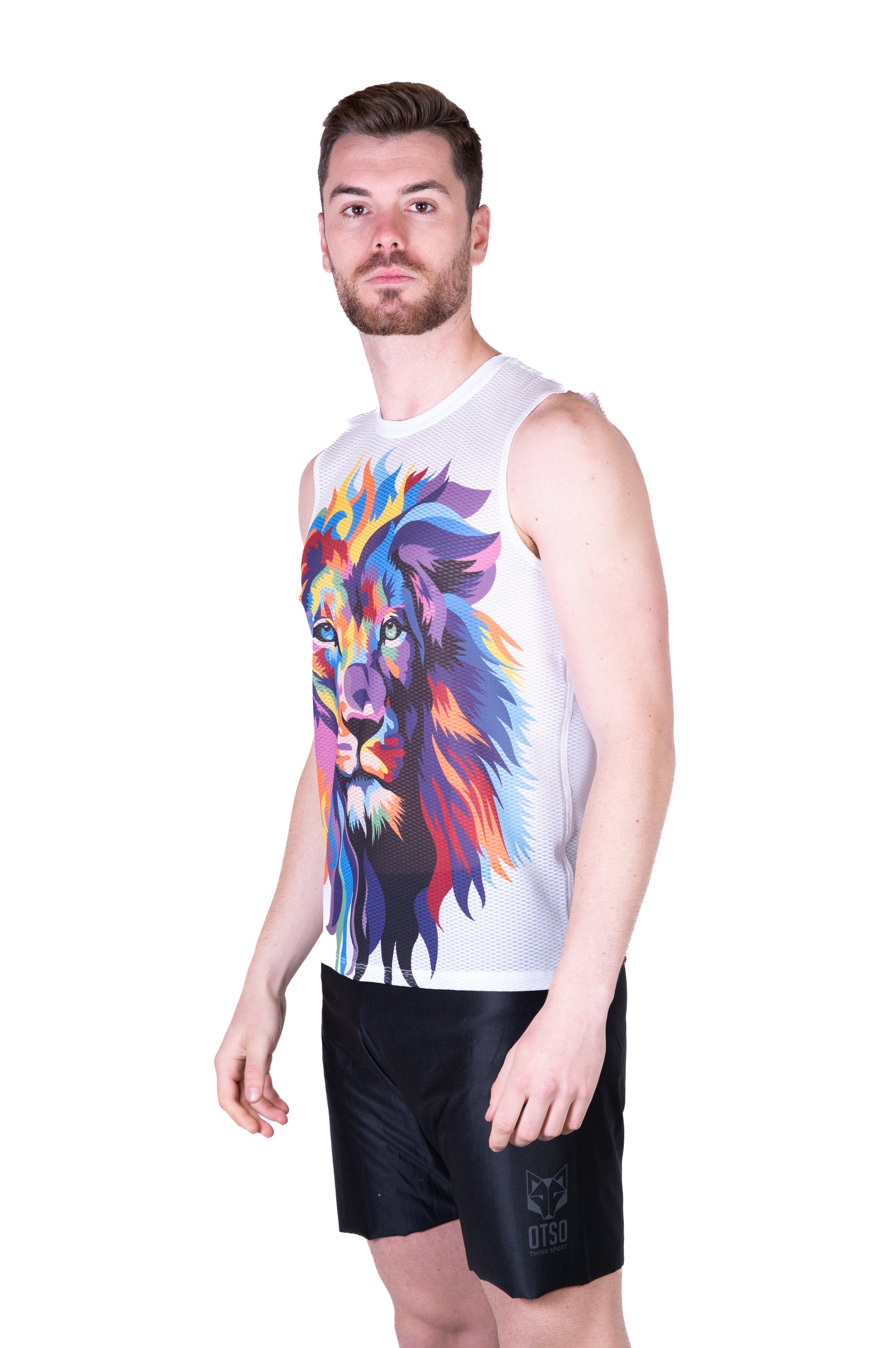 T-shirt sans manches homme - Be A Lion