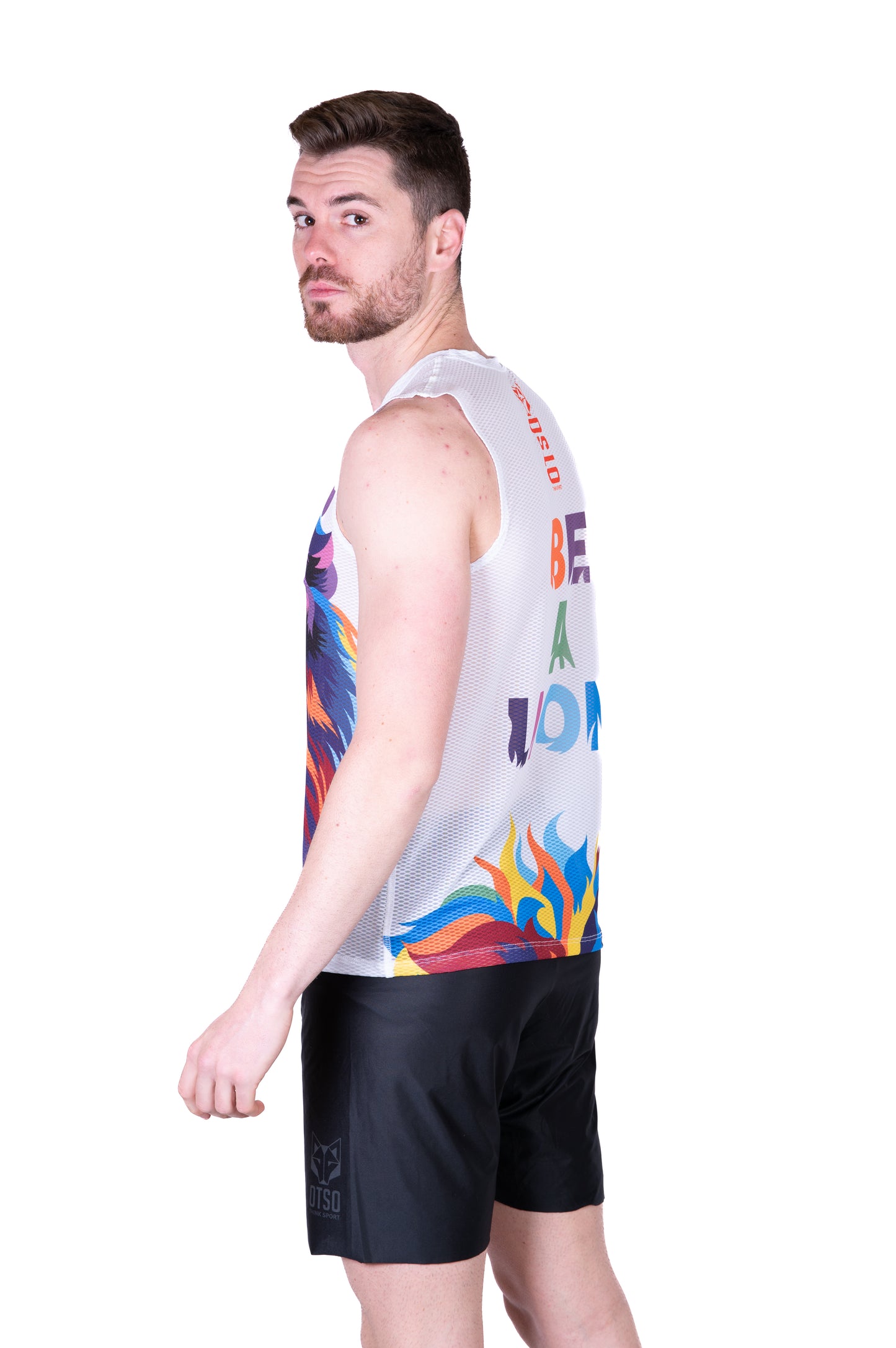T-shirt sans manches homme - Be A Lion