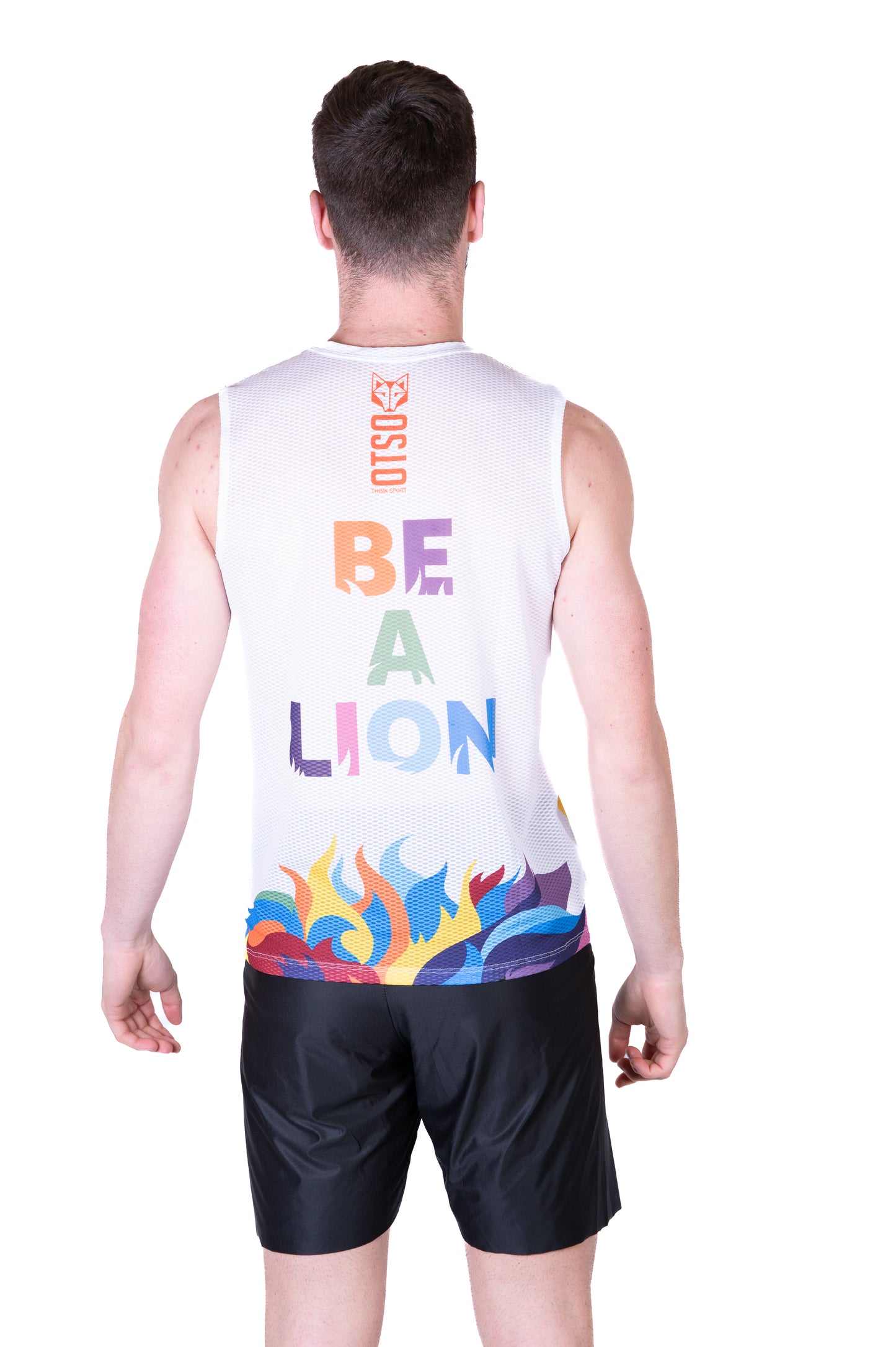 T-shirt sans manches homme - Be A Lion
