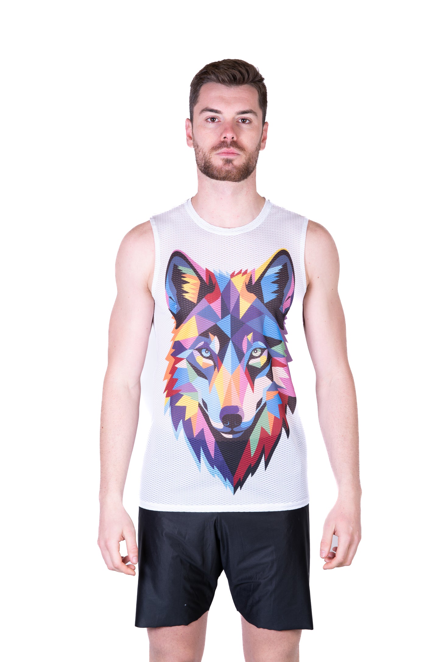 Magliette senza maniche uomo - Be A Wolf