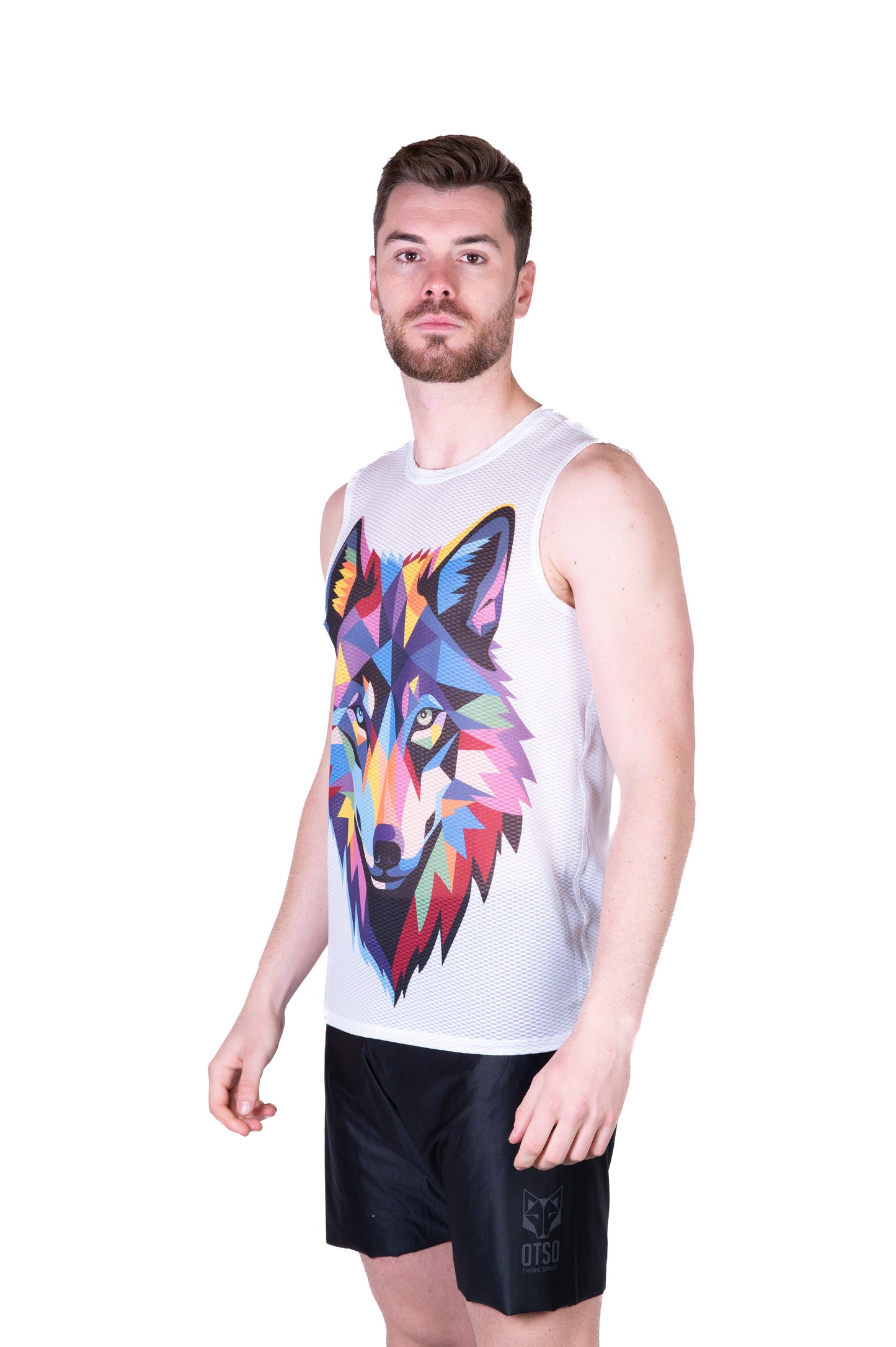 Magliette senza maniche uomo - Be A Wolf
