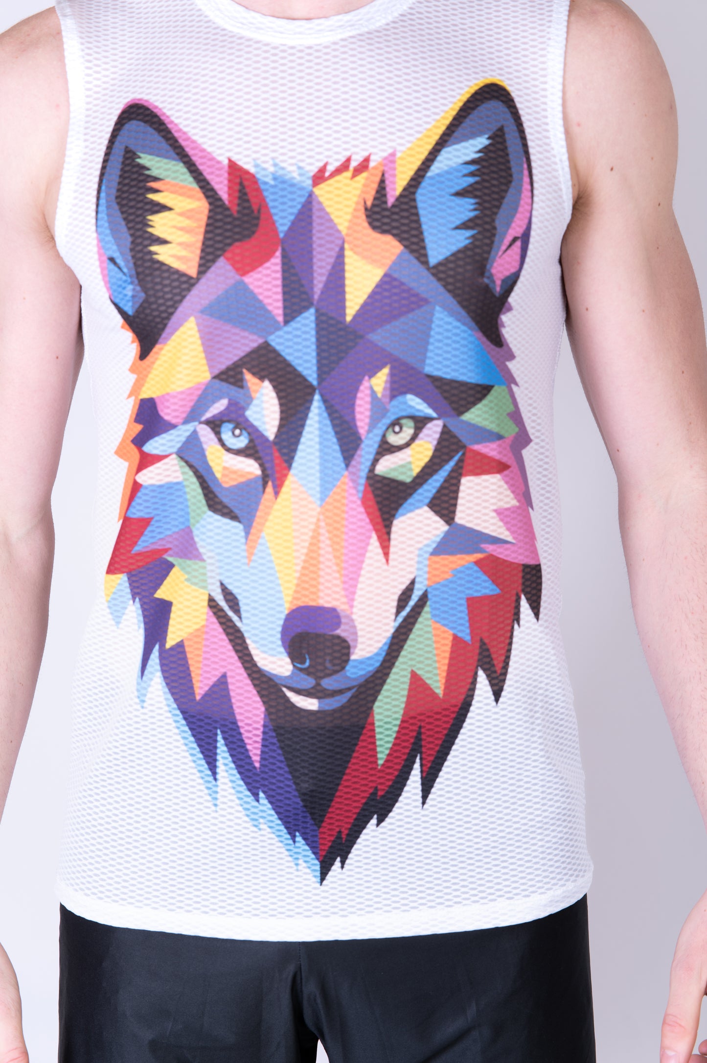 Magliette senza maniche uomo - Be A Wolf