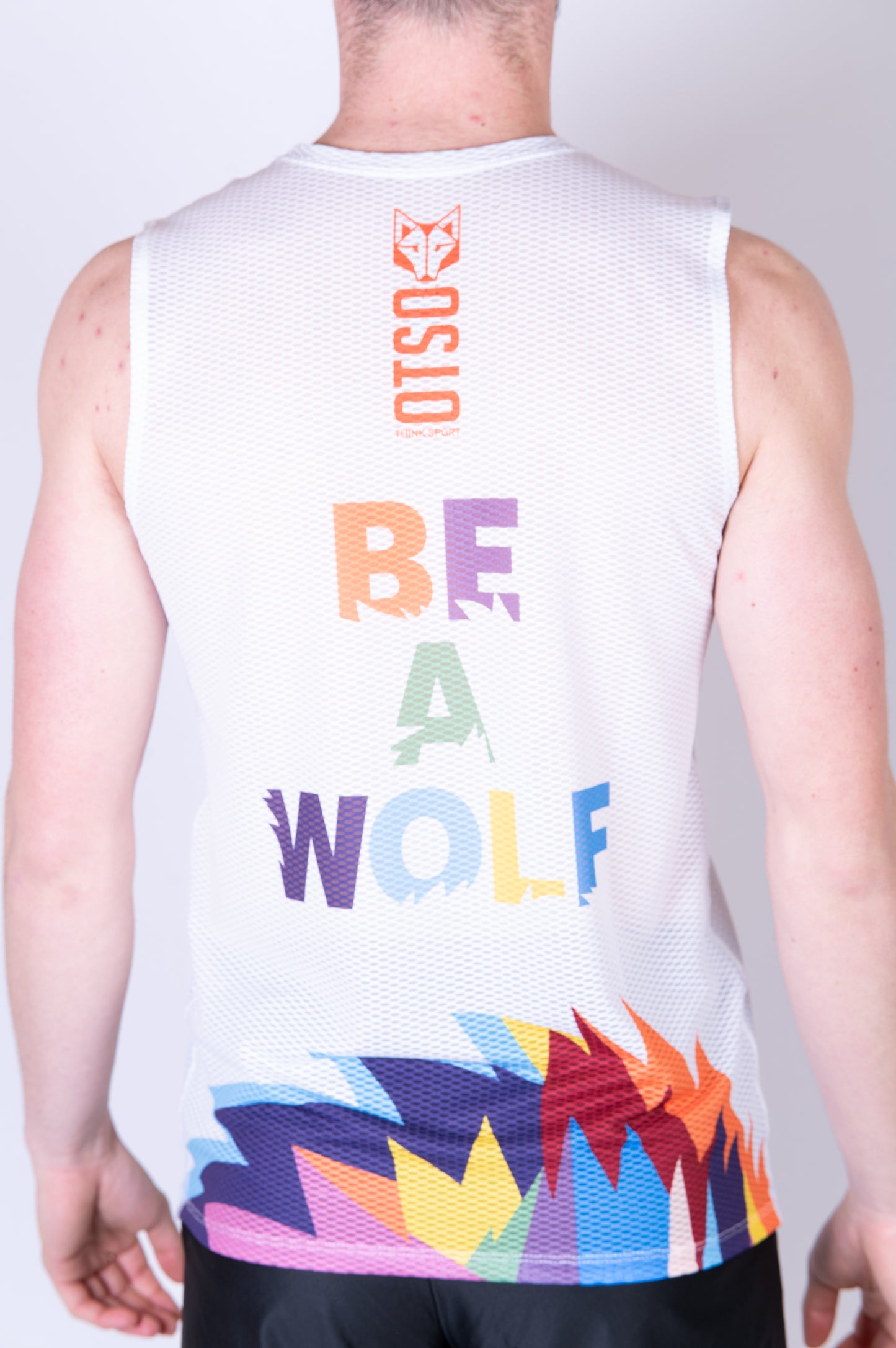 Magliette senza maniche uomo - Be A Wolf
