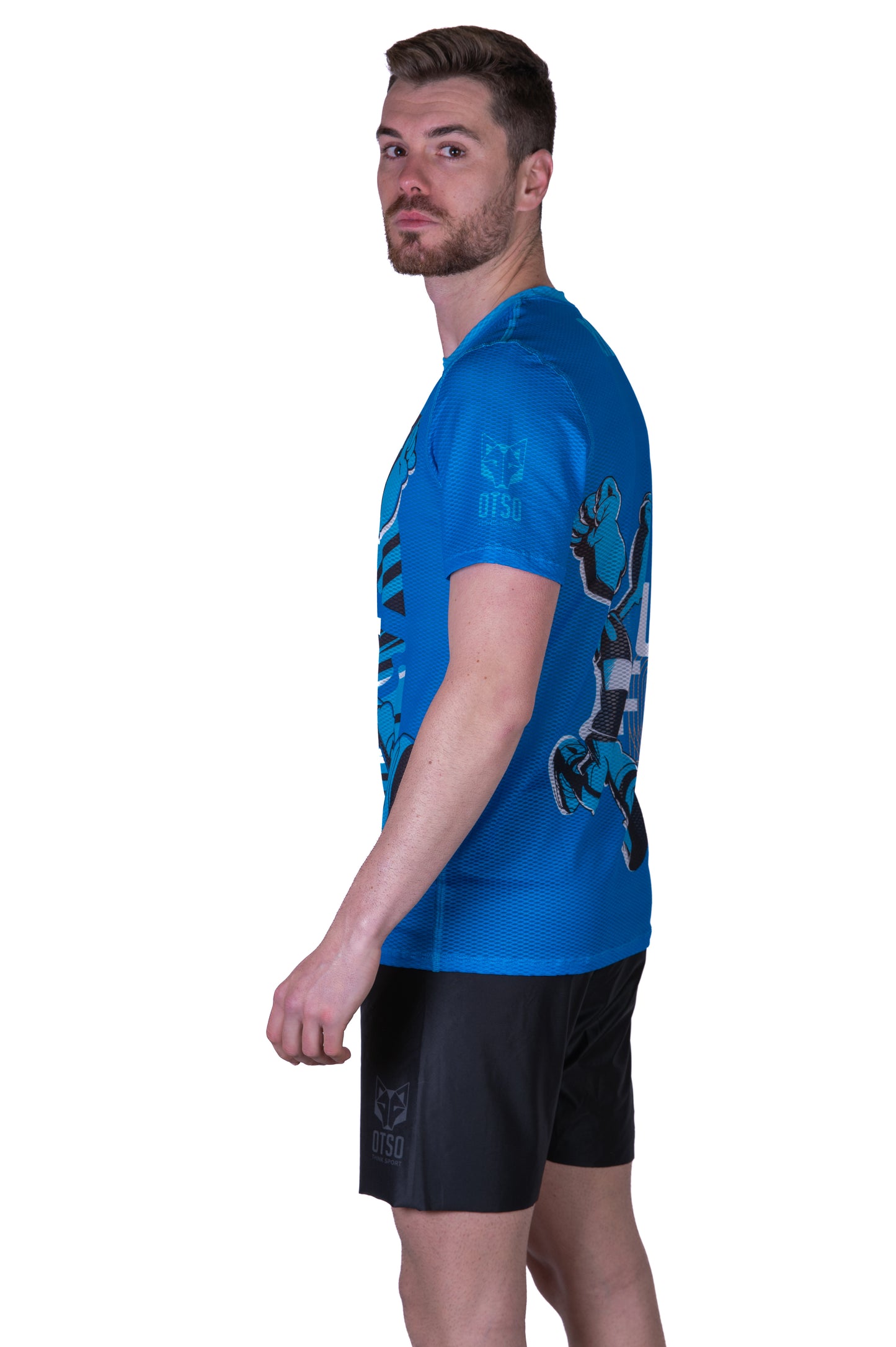 Short Sleeve T-Shirt Men - Popeye Run For It