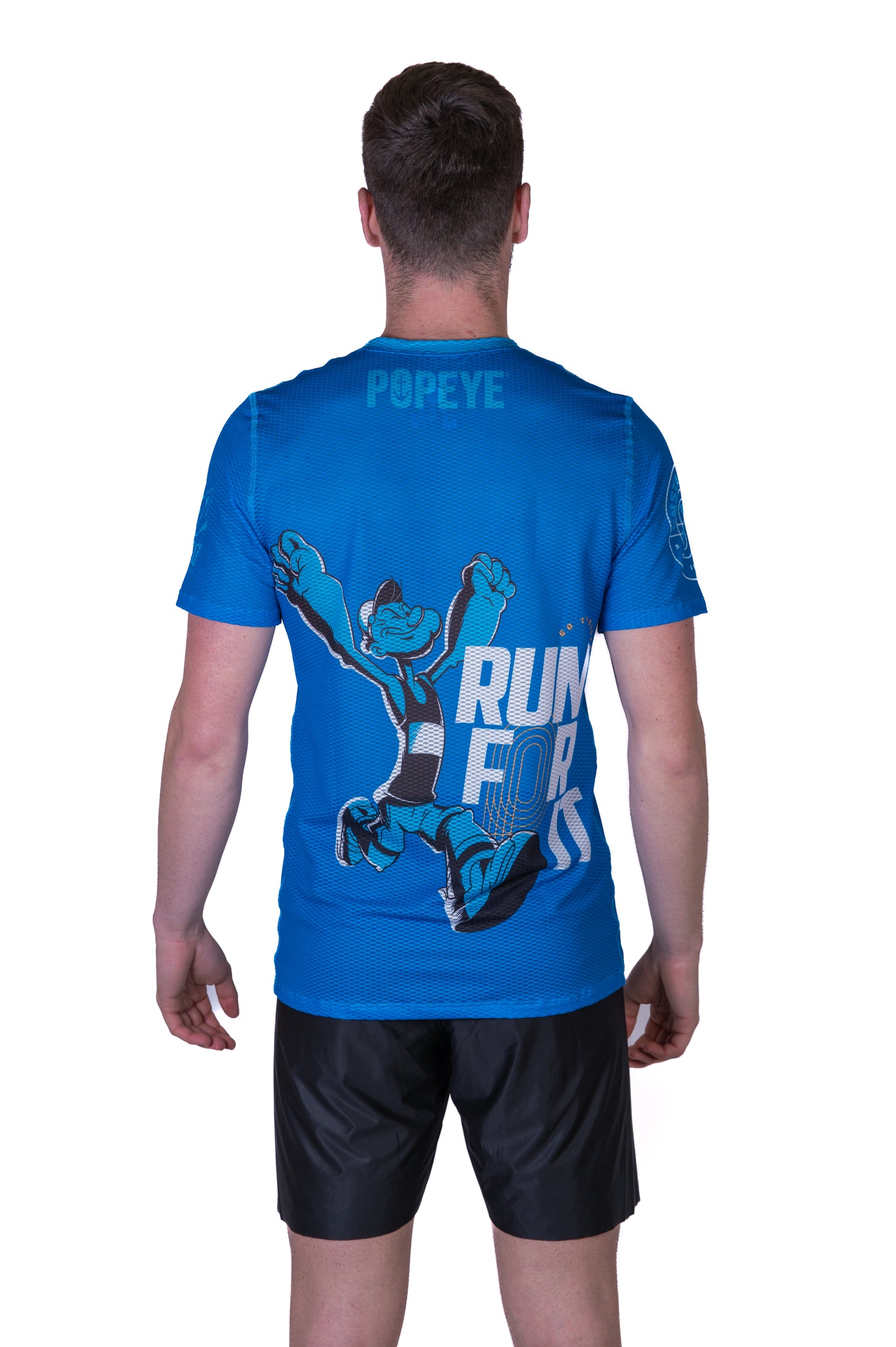 Short Sleeve T-Shirt Men - Popeye Run For It