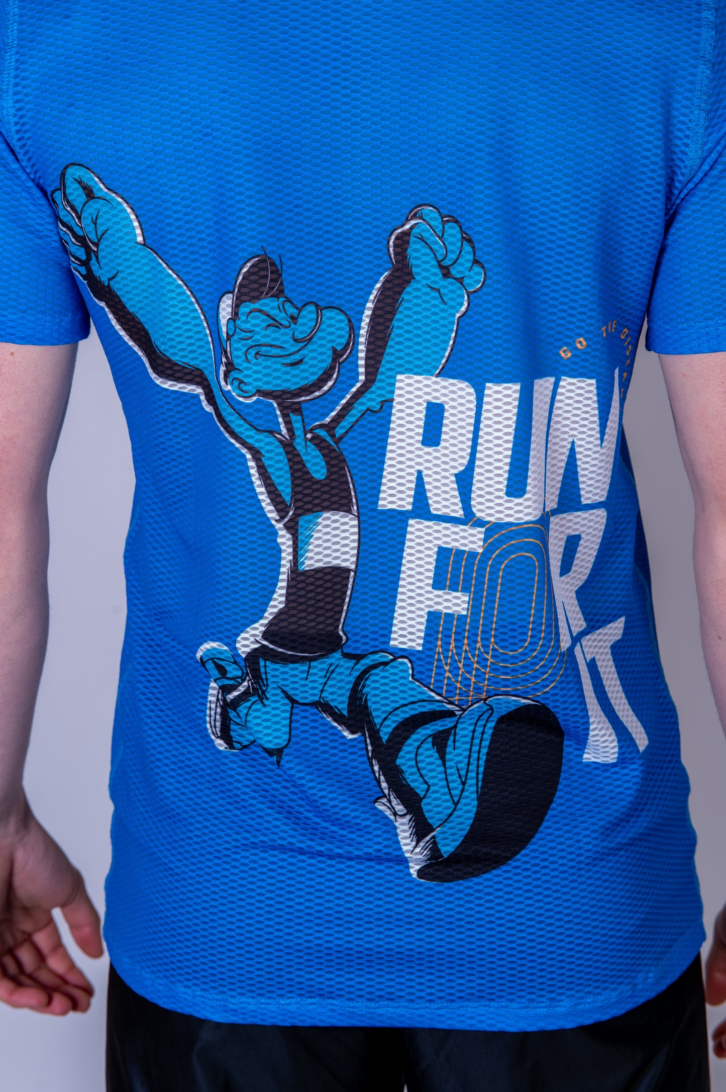 Short Sleeve T-Shirt Men - Popeye Run For It