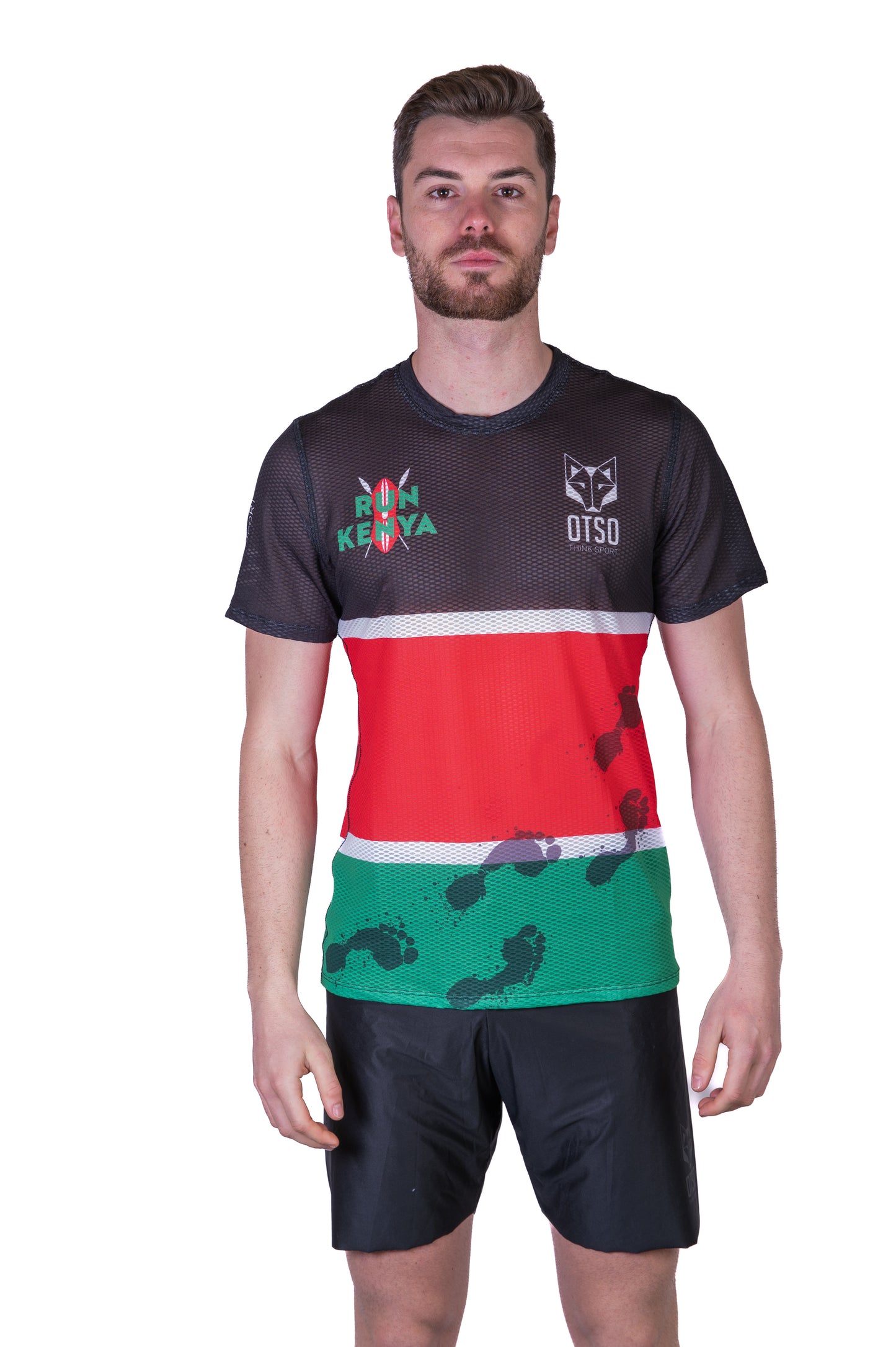 T-shirt manches courtes homme - Run Kenya