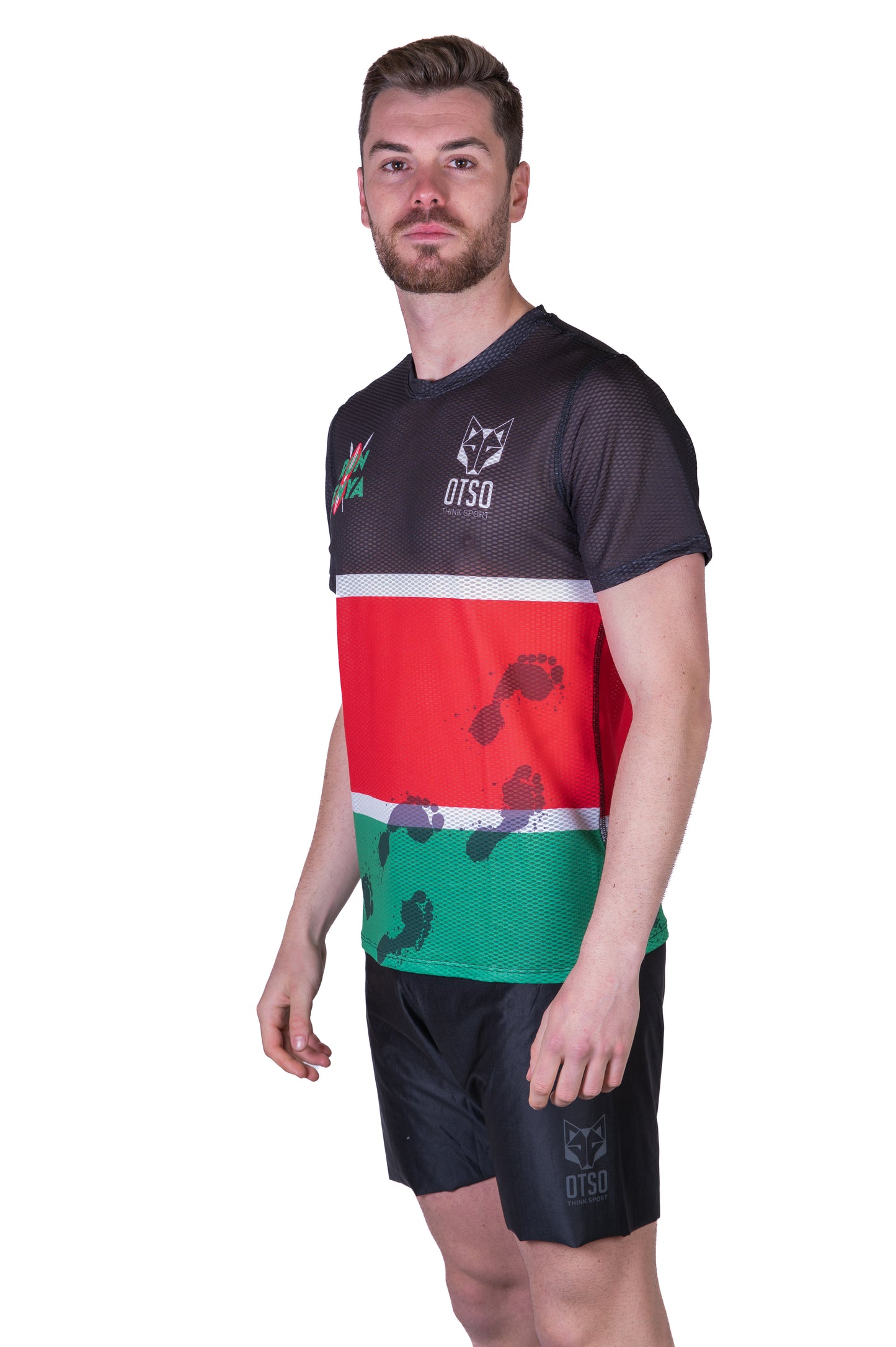 T-shirt manches courtes homme - Run Kenya