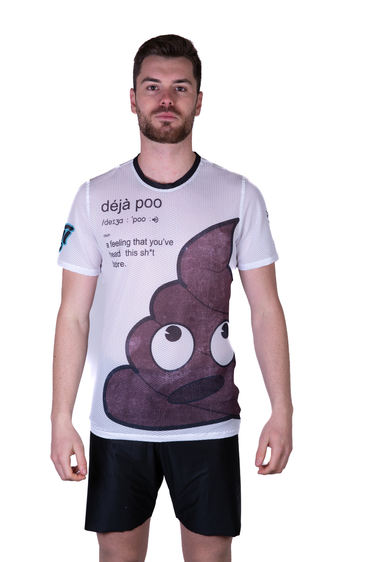 T-shirt manches courtes homme - Emoji Déjà Poo