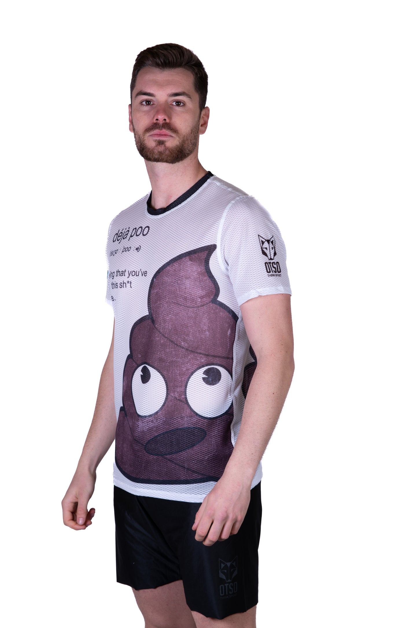 T-shirt manches courtes homme - Emoji Déjà Poo