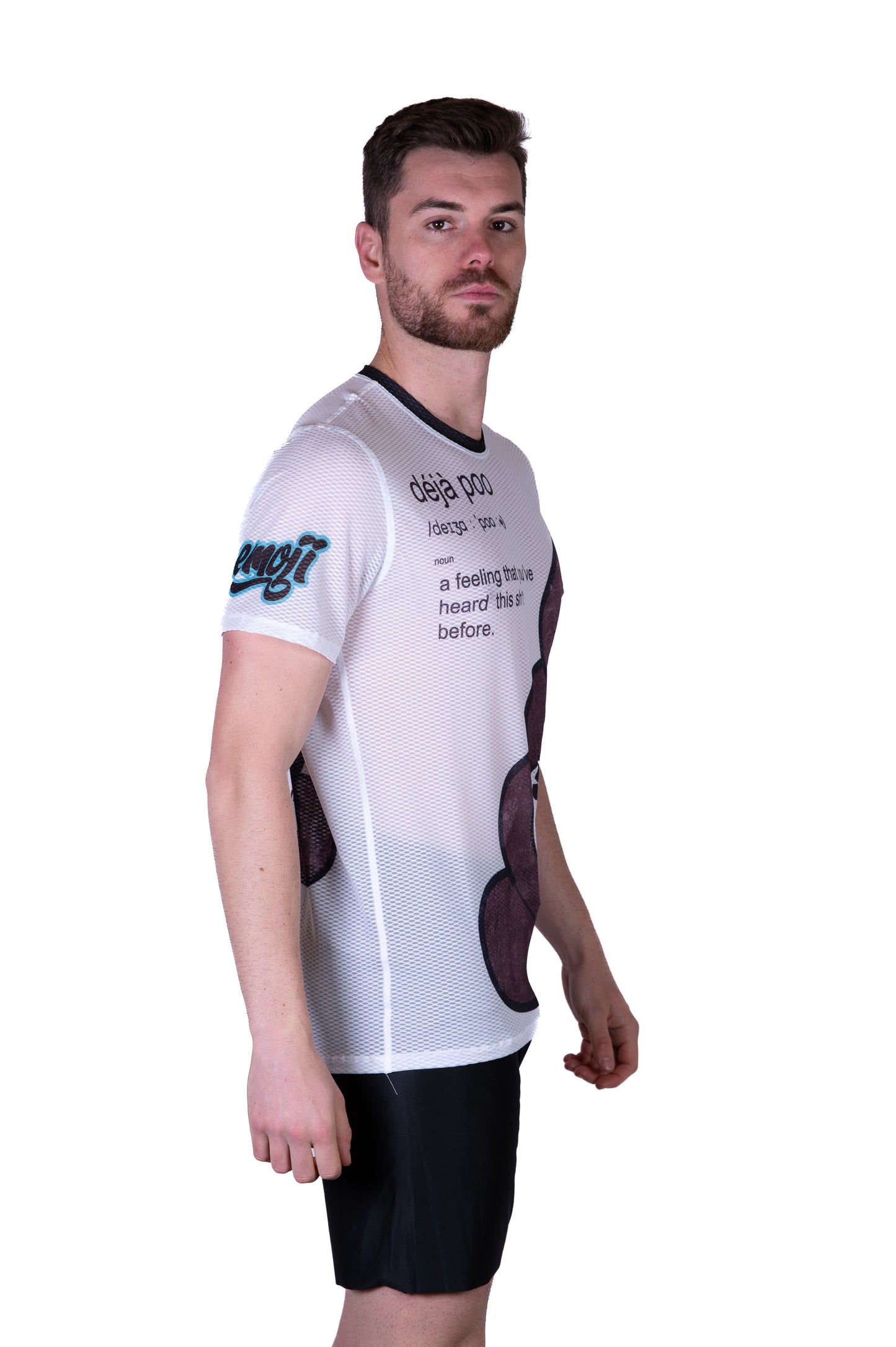T-shirt manches courtes homme - Emoji Déjà Poo