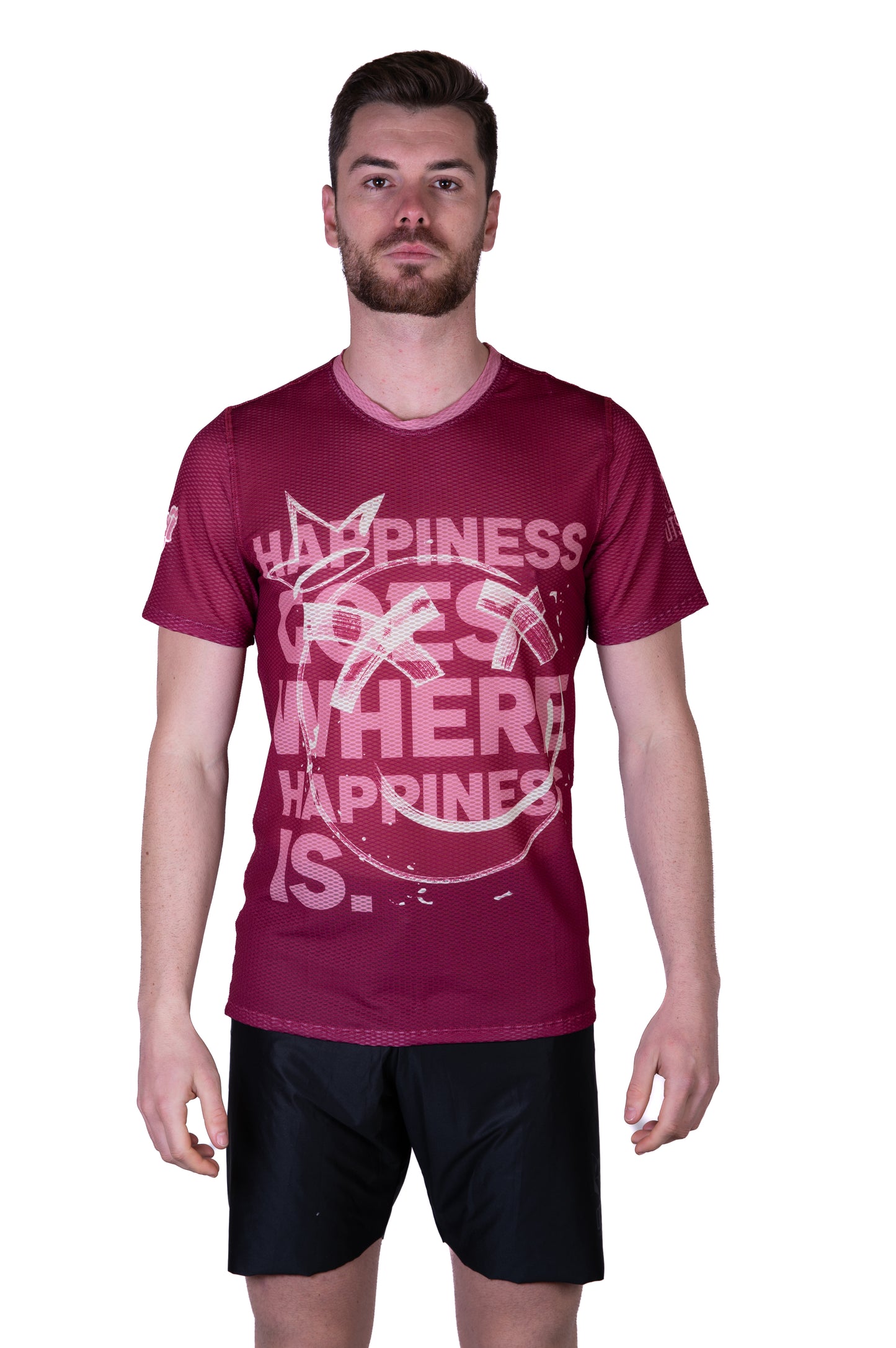 Men's Short Sleeve T-Shirt - Emoji Happiness