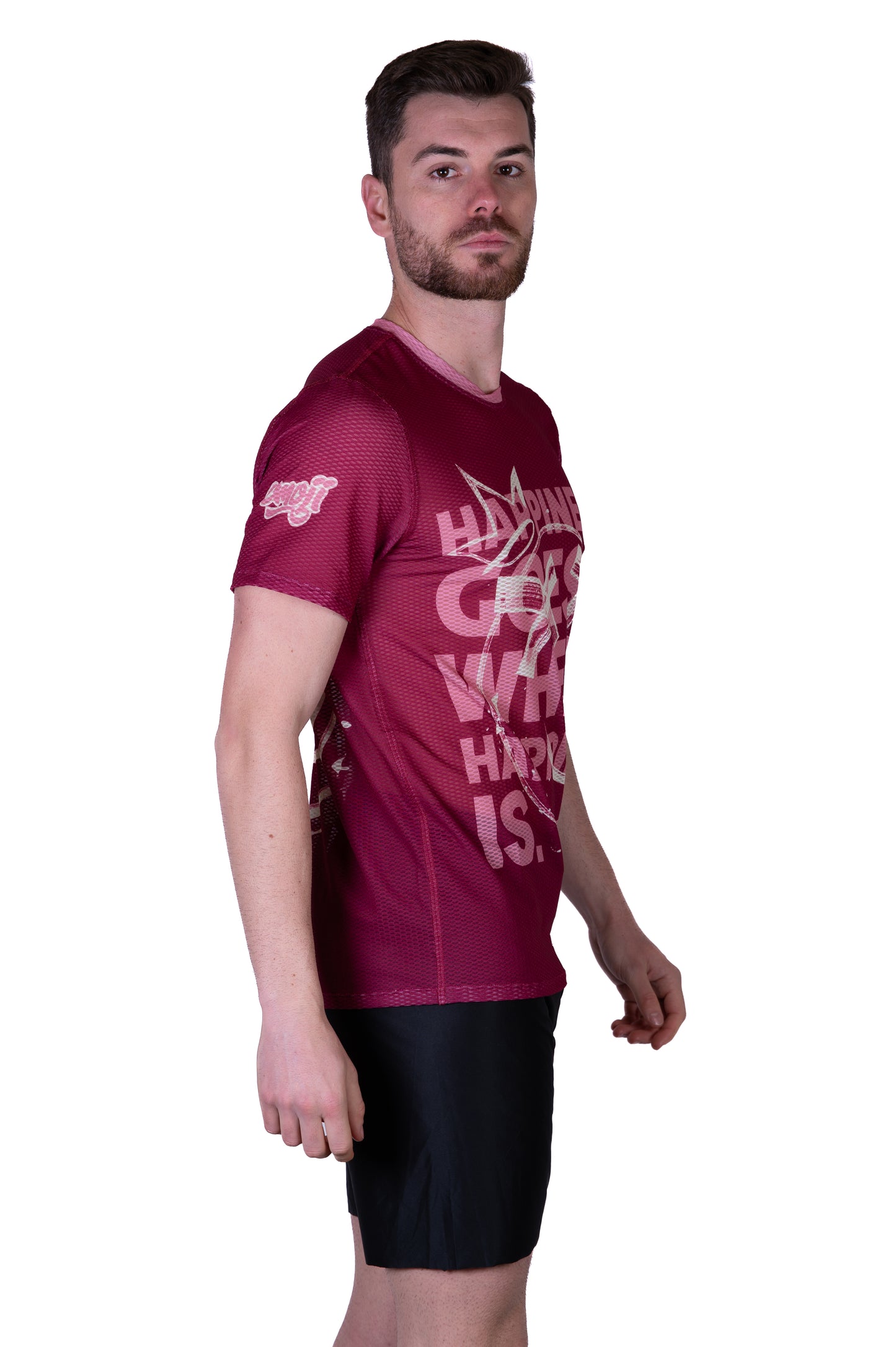 Men's Short Sleeve T-Shirt - Emoji Happiness