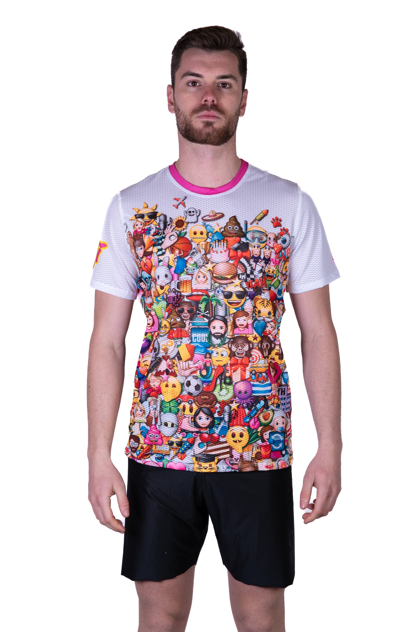 T-shirt manches courtes homme - Emoji Big Wave
