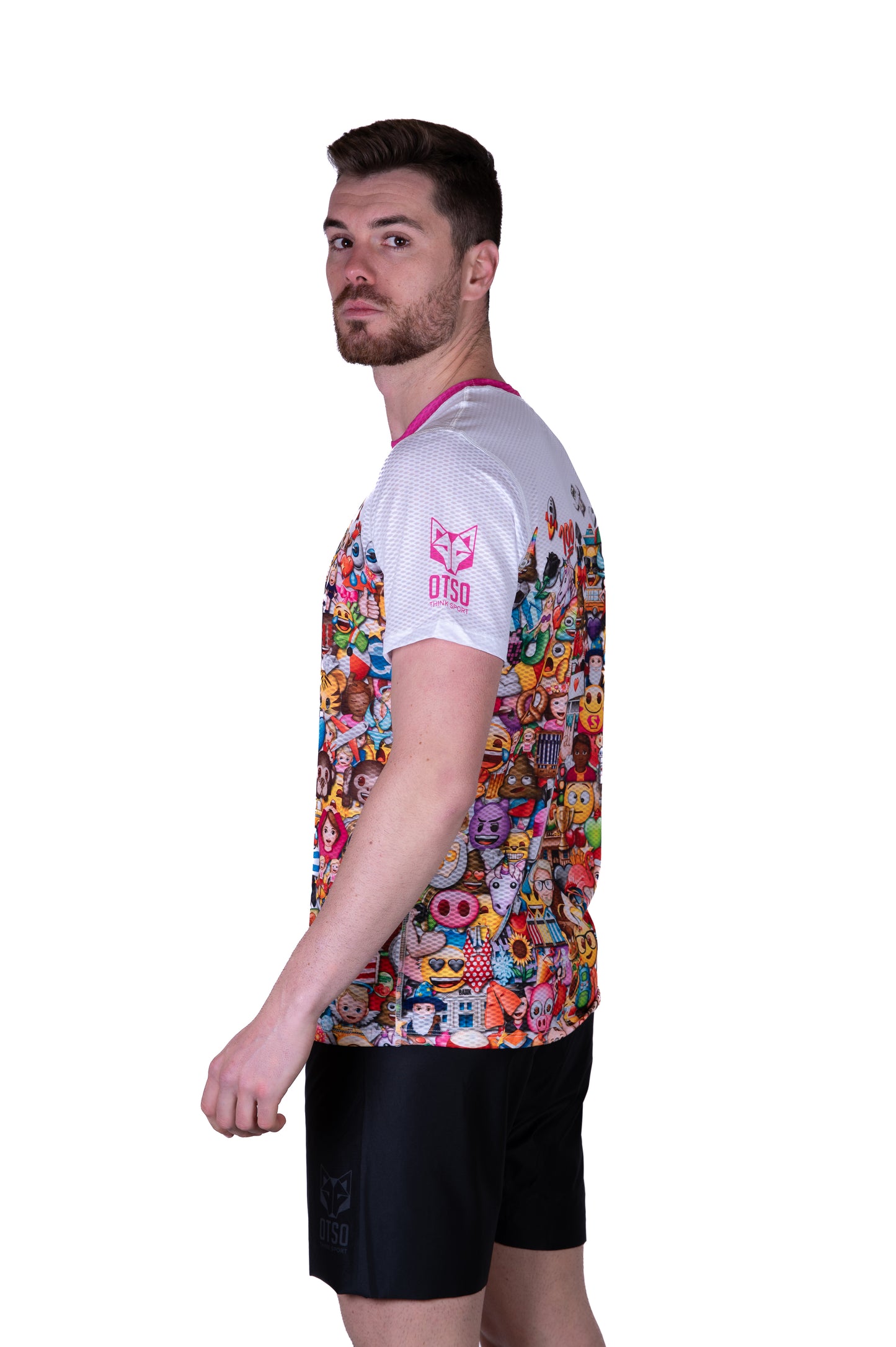 T-shirt manches courtes homme - Emoji Big Wave