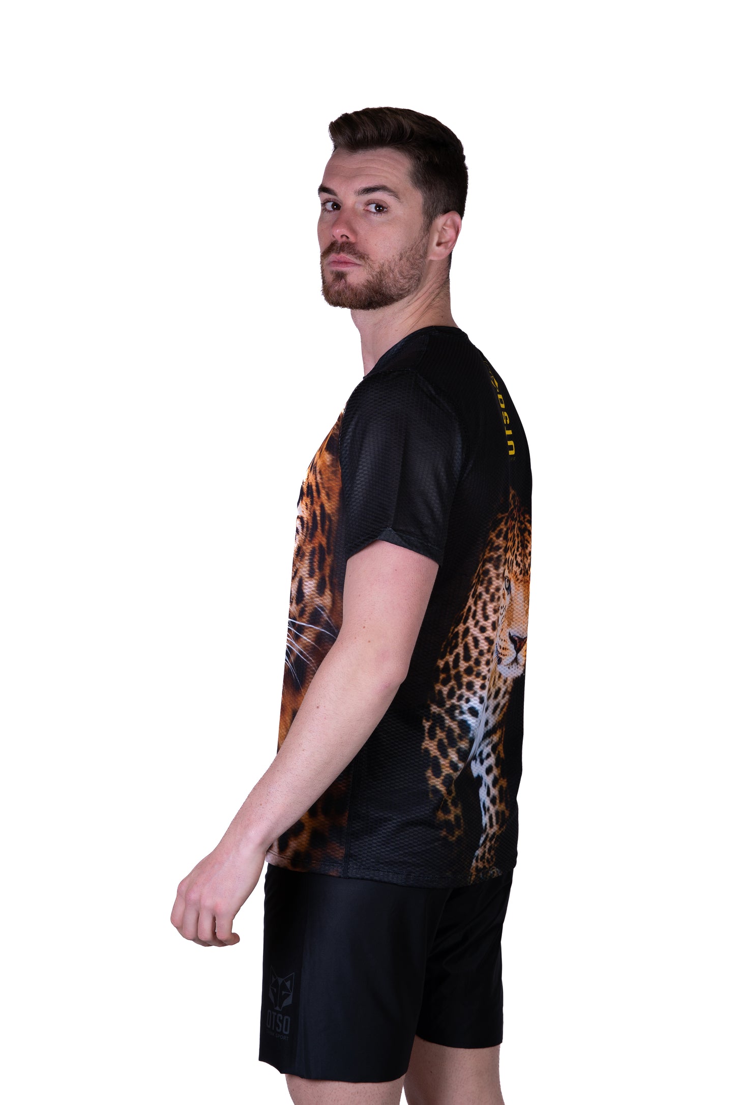 T-shirt manches courtes homme - Leopard