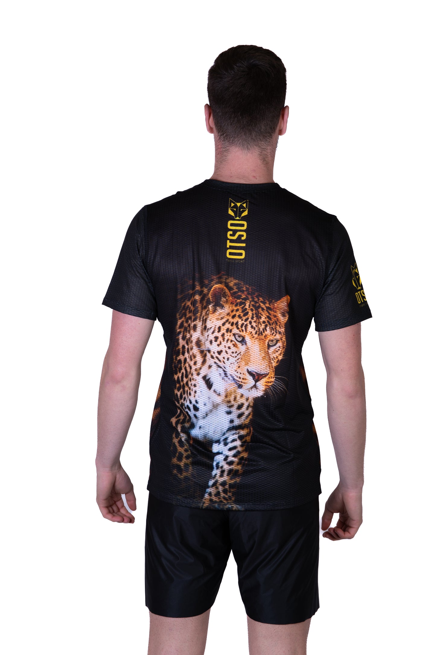 T-shirt manches courtes homme - Leopard