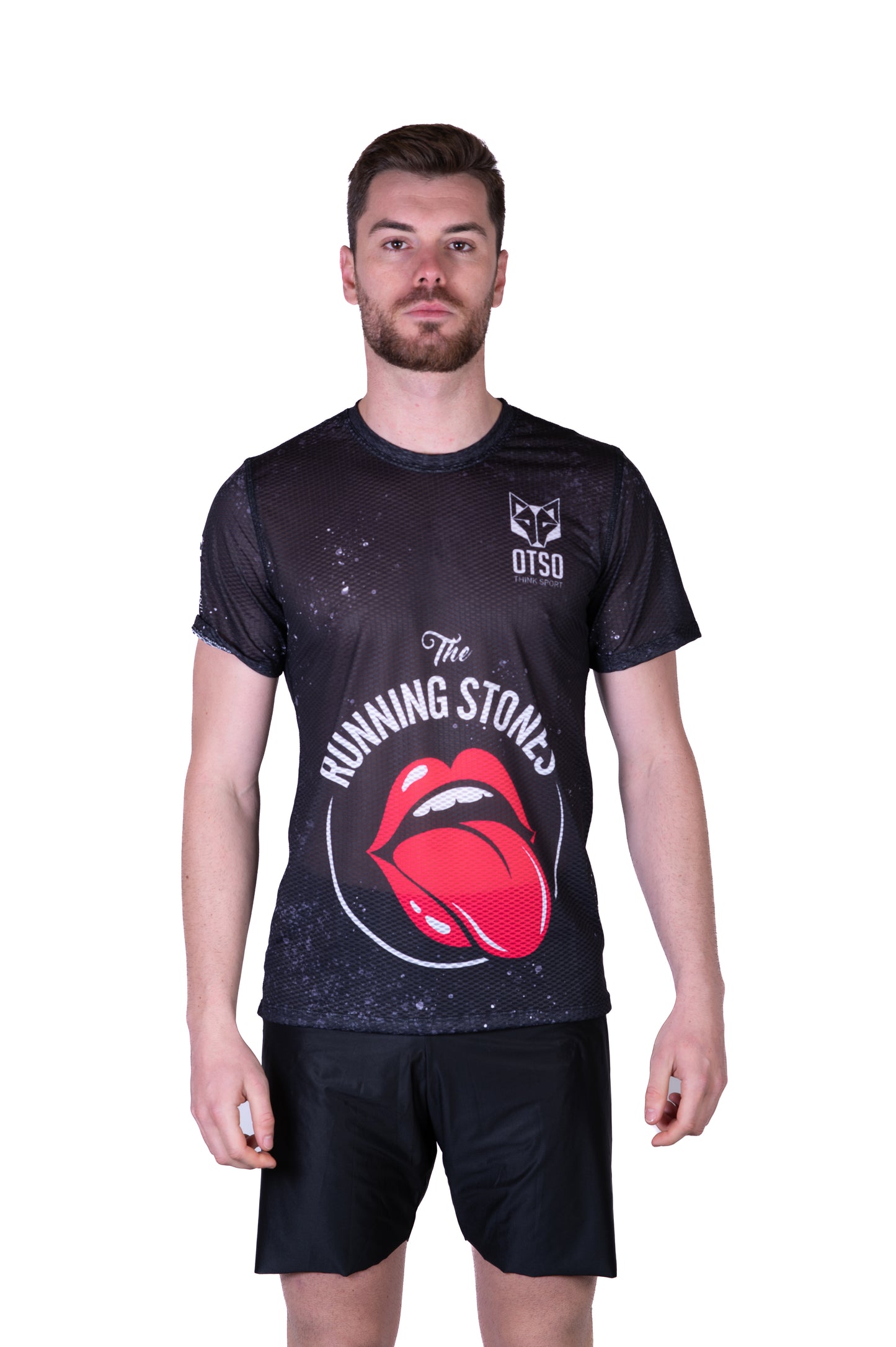 Camiseta manga corta hombre - Running Stones