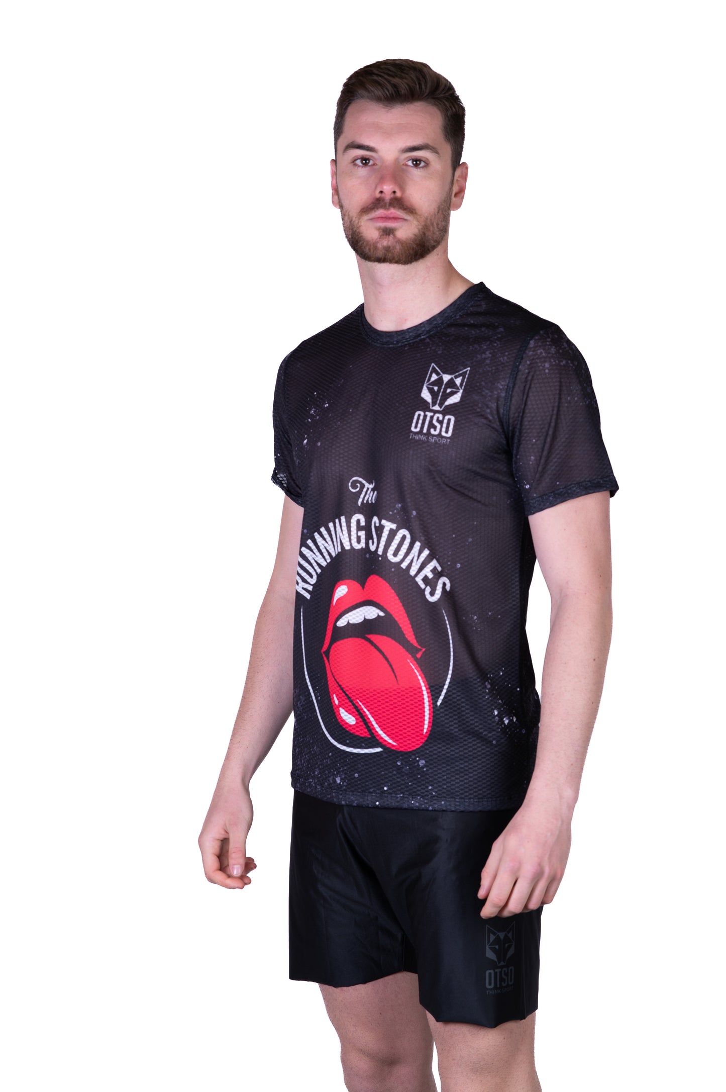 Camiseta manga corta hombre - Running Stones