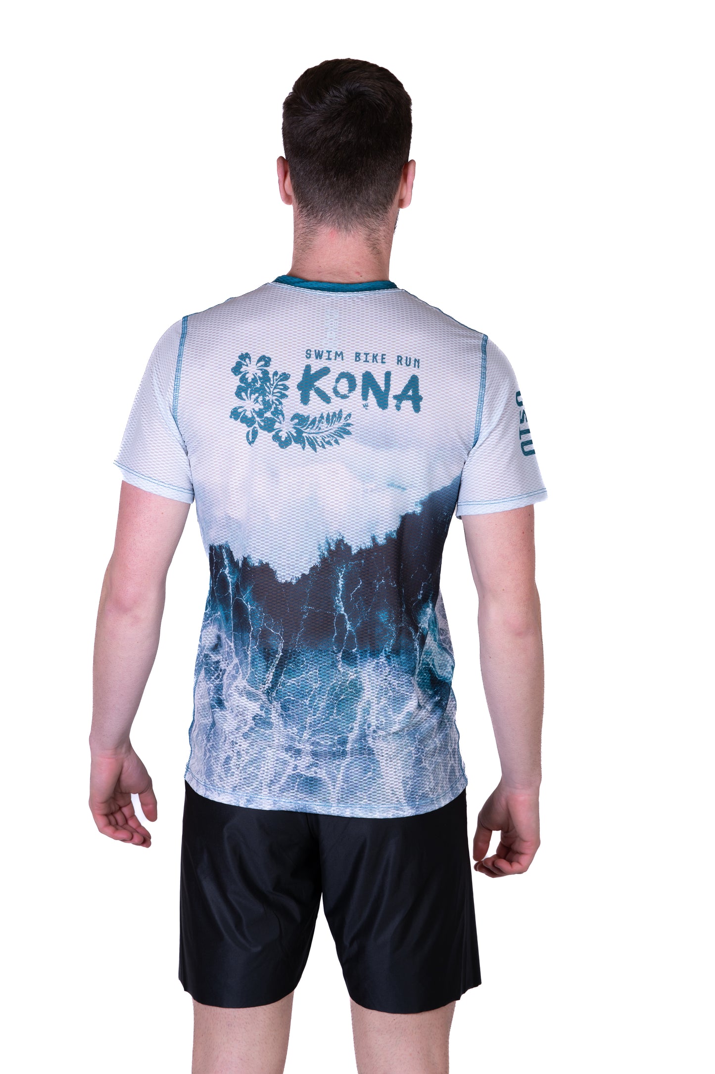 T-shirt de manga curta para homem - Kona Kailua Bay